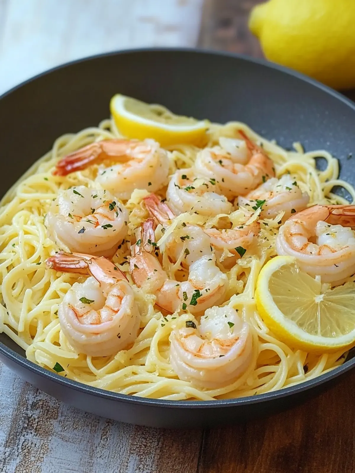 Lemon Butter Garlic Shrimp Pasta: A Quick Gourmet Delight 3 Lemon Butter Garlic Shrimp Pasta