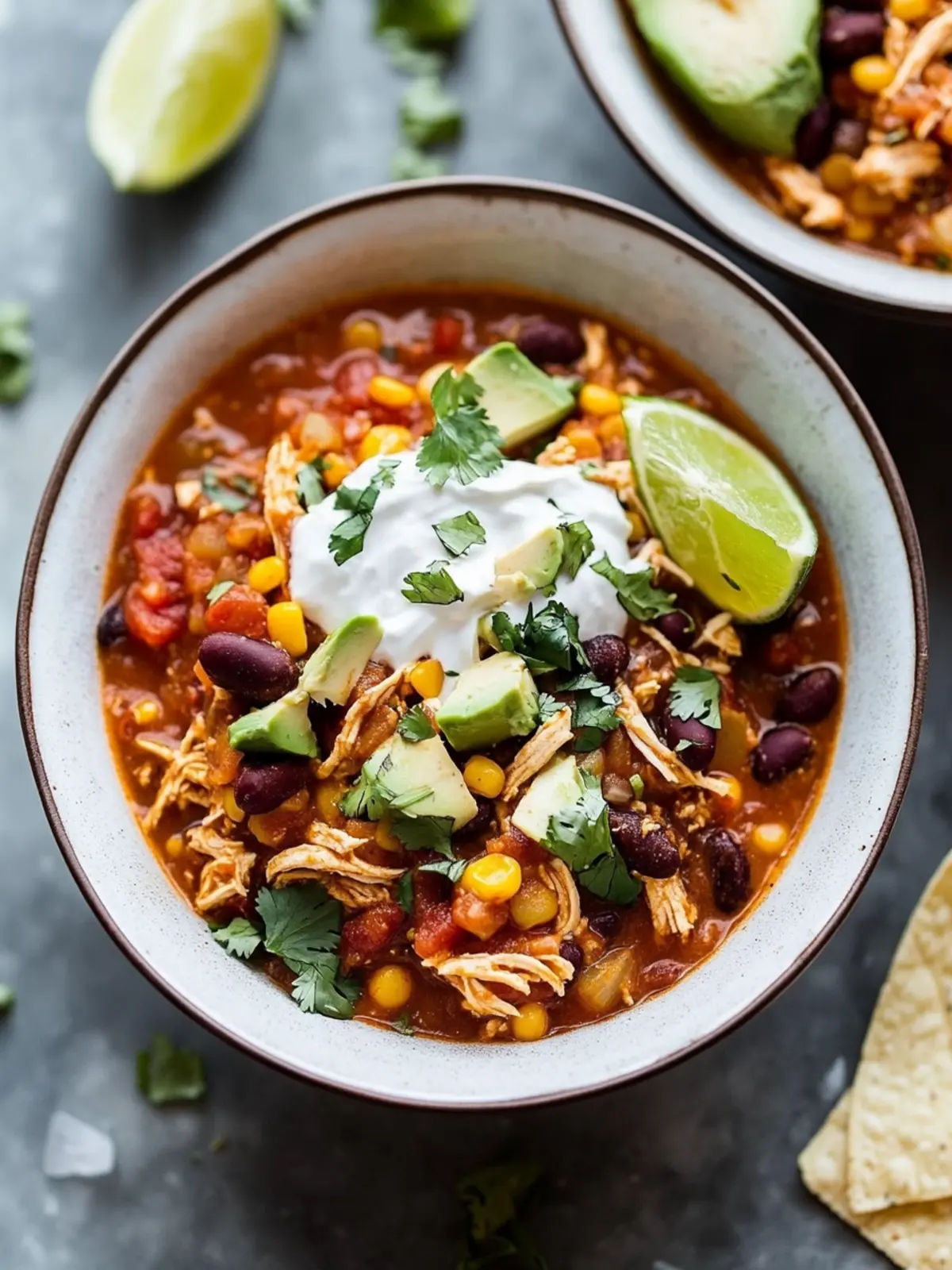 Savory Chicken Taco Chili That’ll Warm Your Soul 3 Chicken Taco Chili