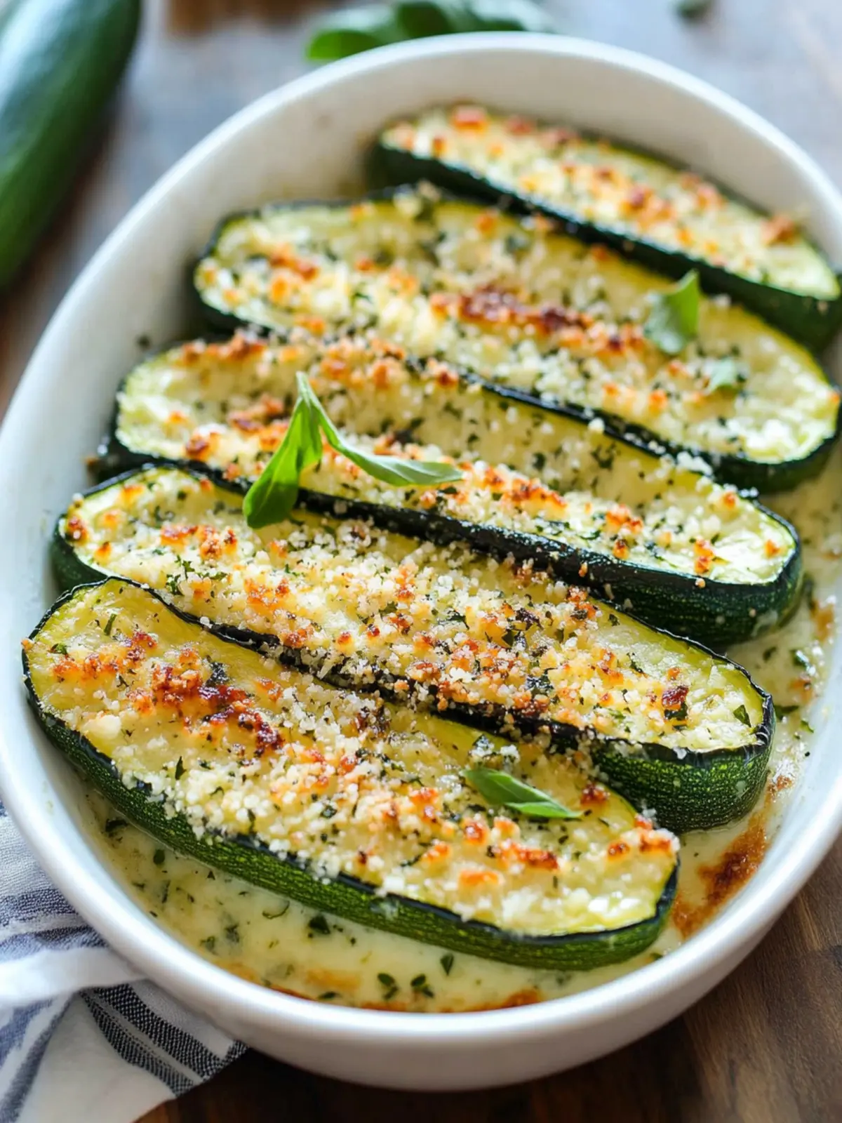 Baked Parmesan Zucchini: Crispy Delight You'll Crave! 5 Baked Parmesan Zucchini