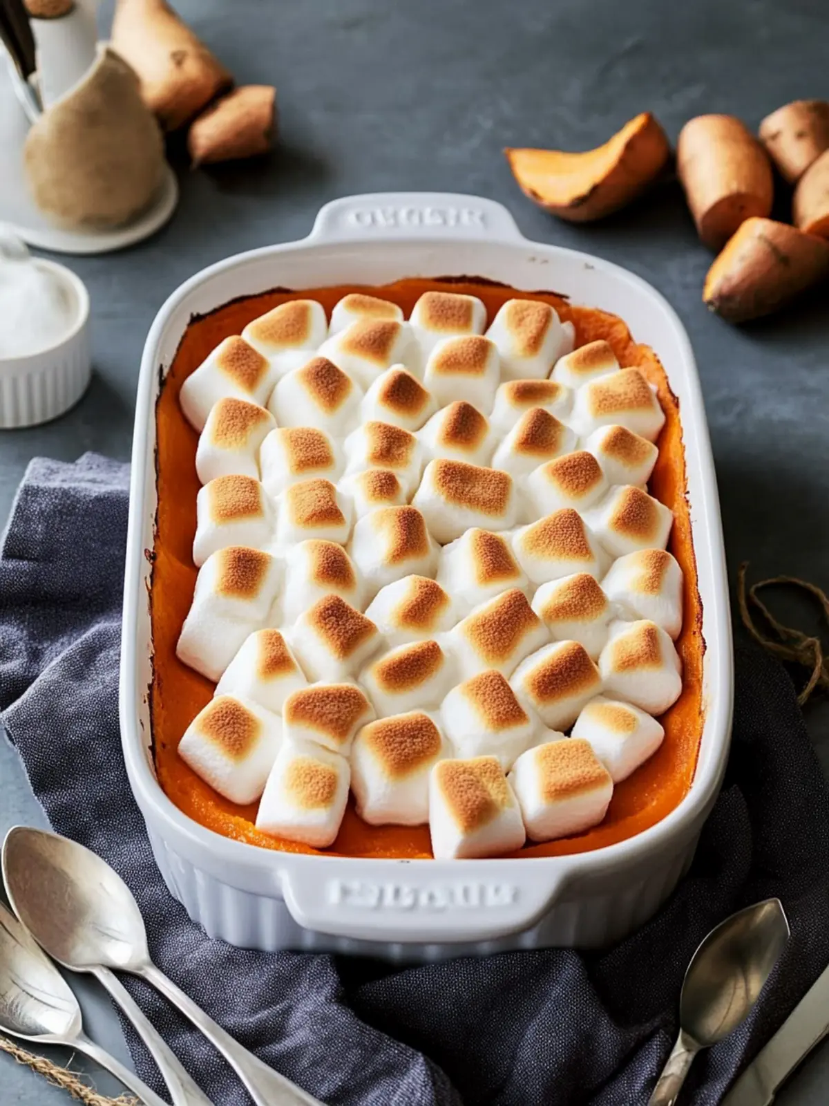 Delicious Sweet Potato Casserole with Marshmallows Bliss 4 Sweet Potato Casserole with Marshmallows