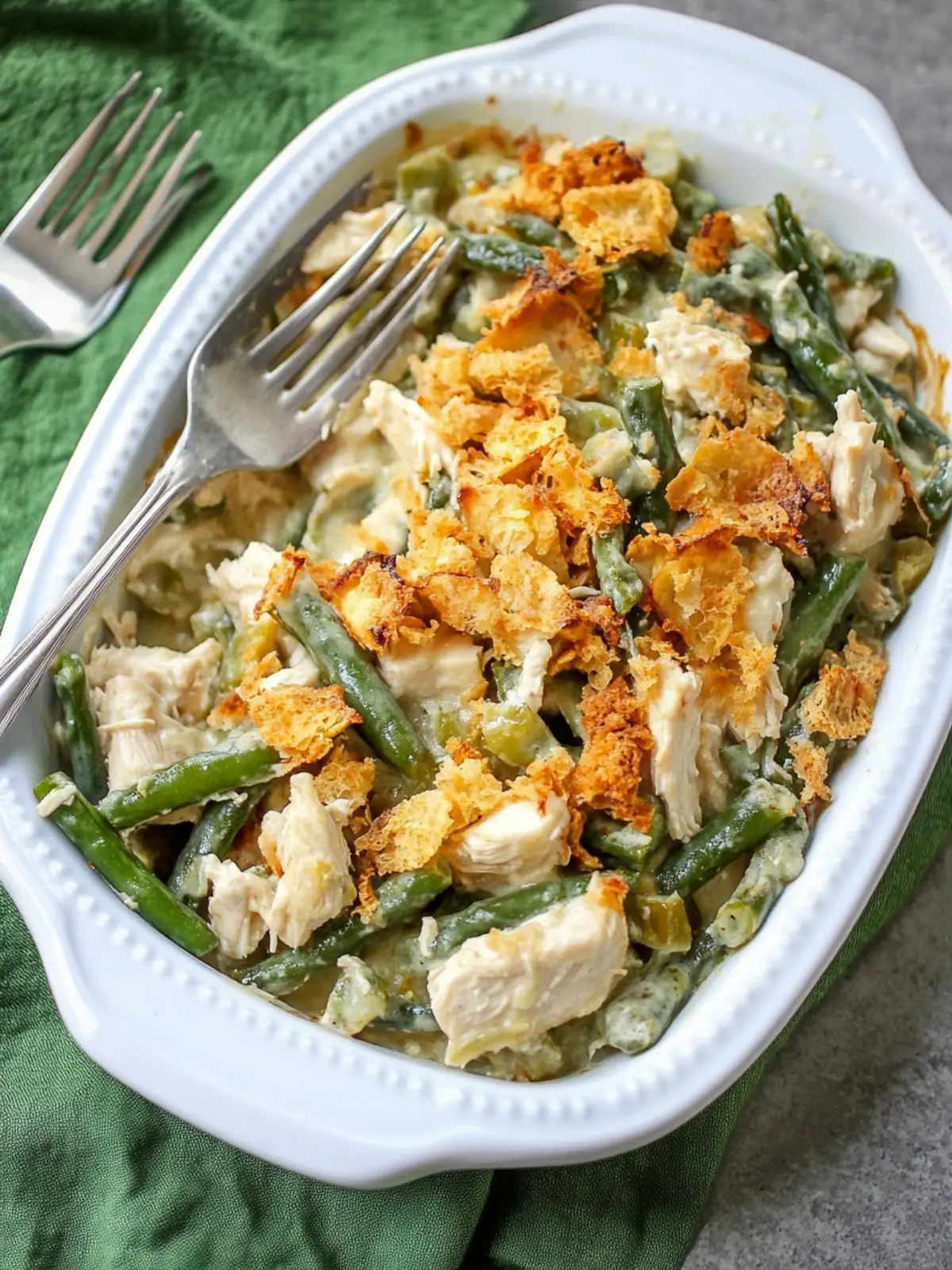 Irresistible Chicken Green Bean Casserole for Cozy Nights 4 Chicken Green Bean Casserole