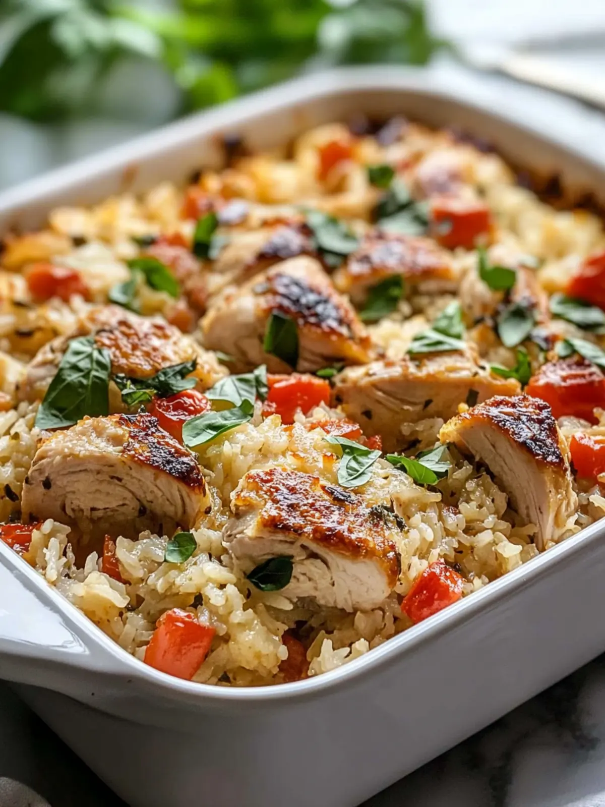 Italian Chicken Rice Casserole That Will Warm Your Heart 2 Italian Chicken Rice Casserole