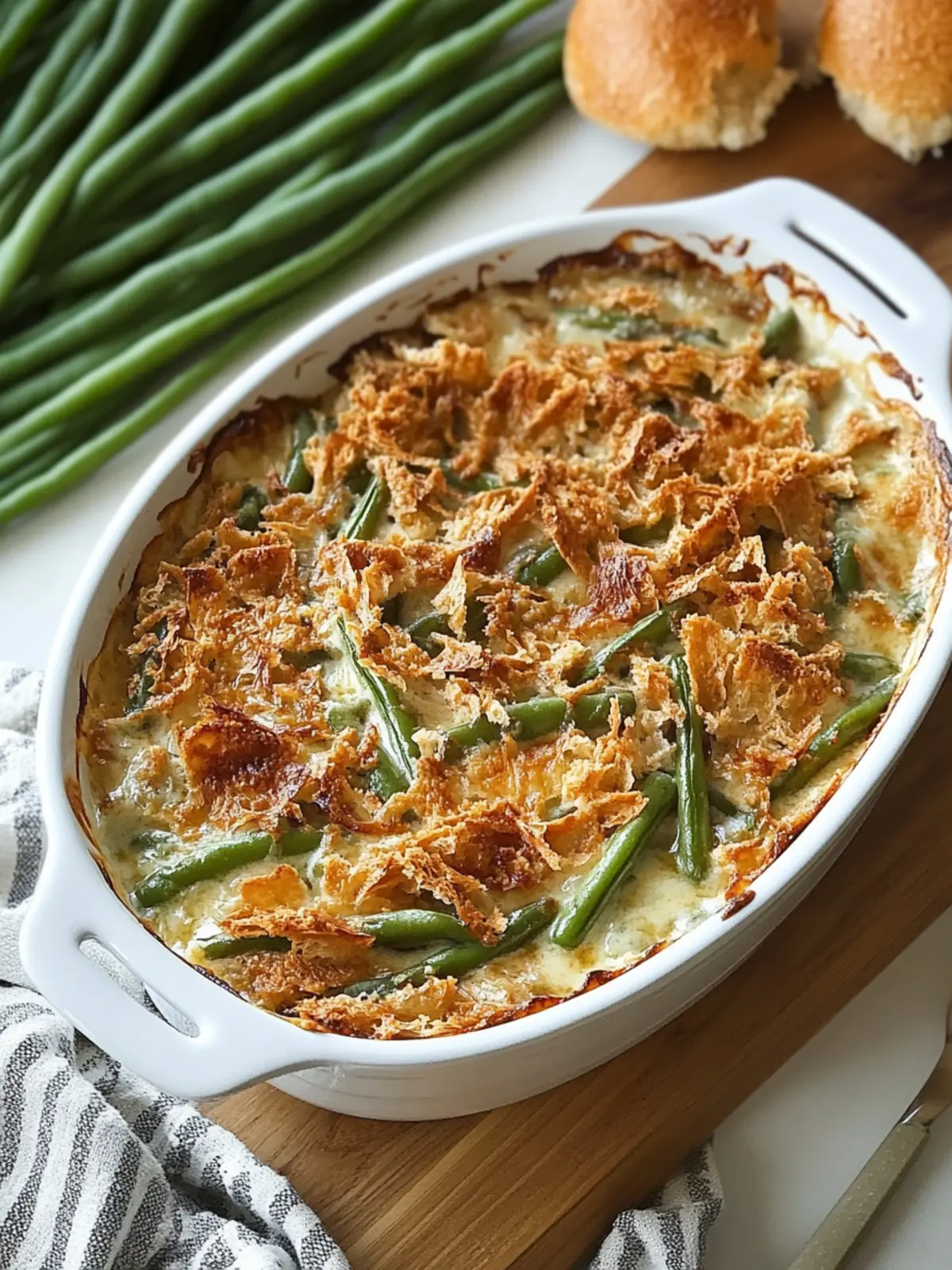 Campbell’s Green Bean Casserole: Comfort Food Made Easy 2 Campbell’s Green Bean Casserole