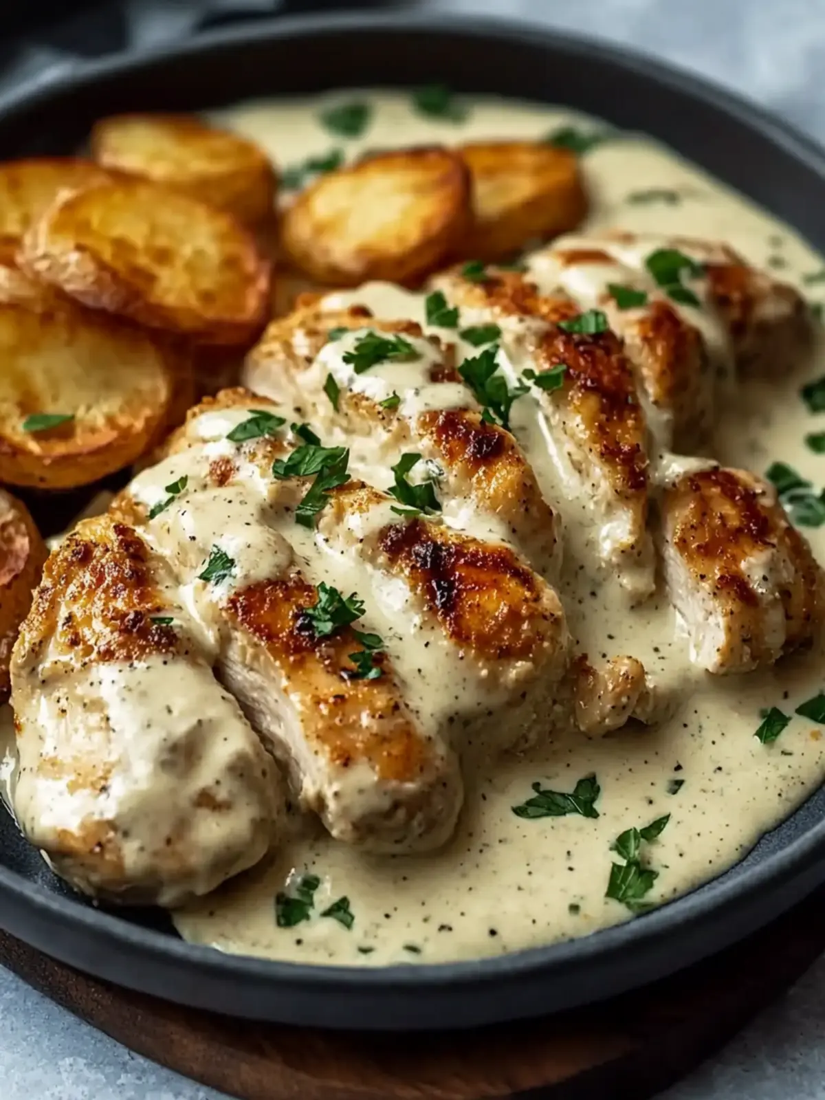 Creamy Ranch Chicken Delight with Flavor-Packed Veggies 4 Creamy Ranch Chicken
