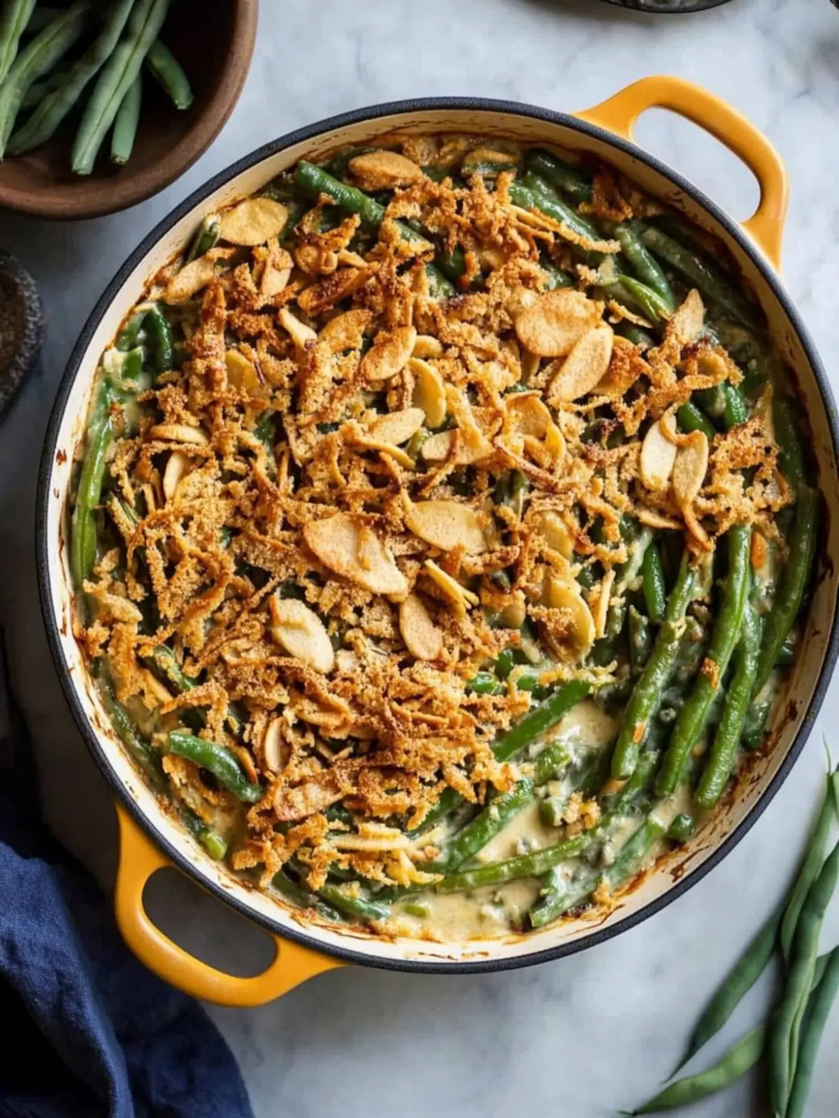 Savory Vegan Green Bean Casserole for Cozy Nights 3 Vegan Green Bean Casserole