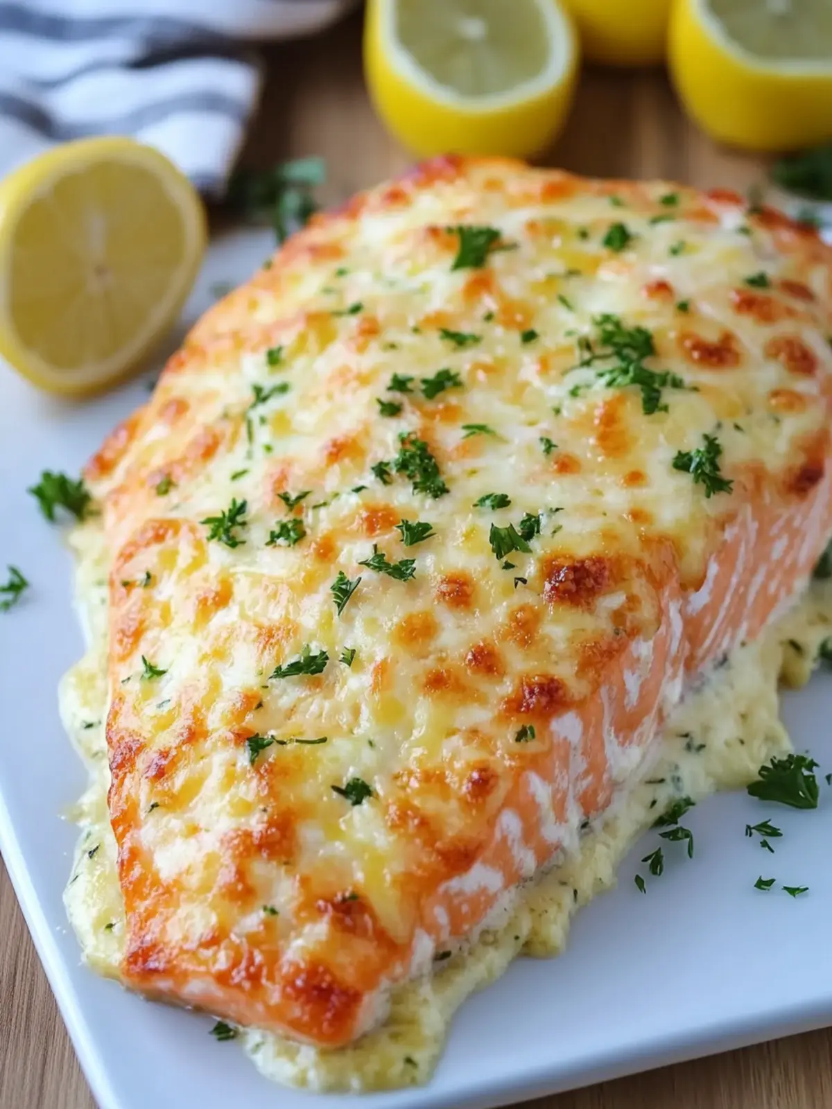 Cheesy Baked Salmon Recipe for a Quick Weeknight Delight 3 Cheesy Baked Salmon