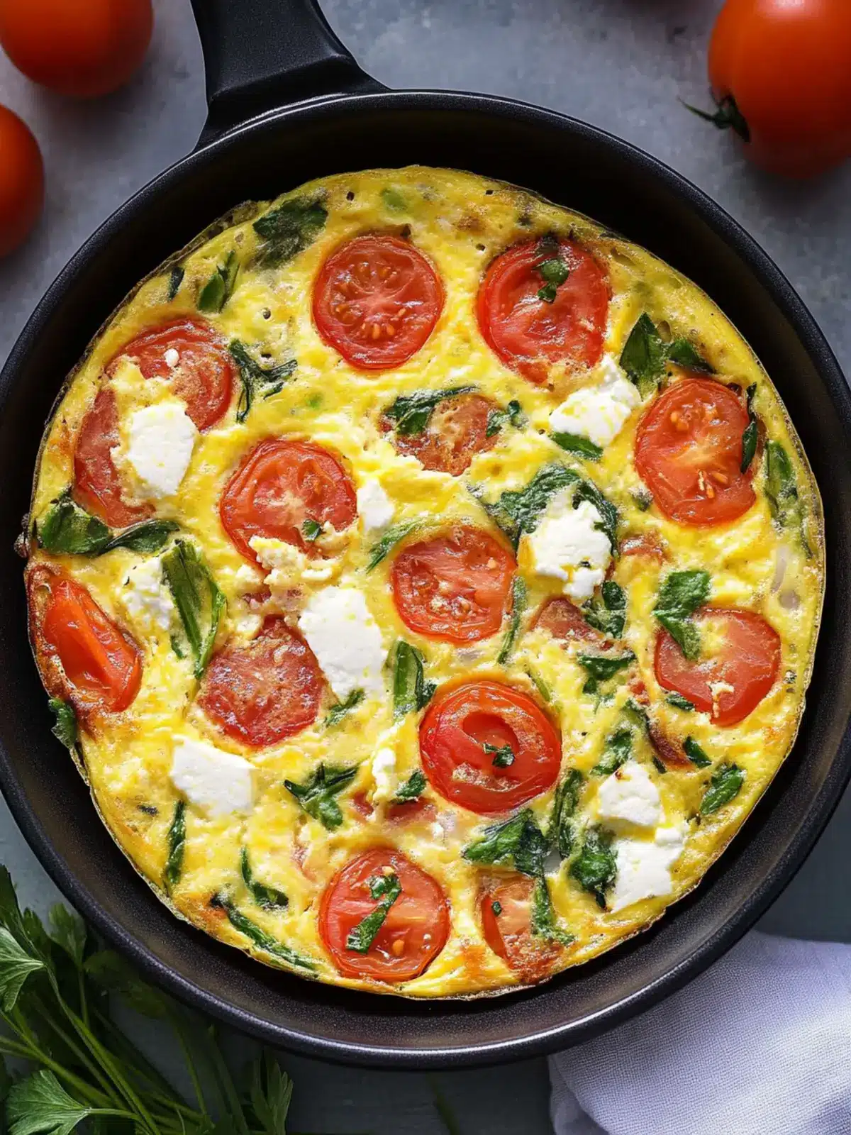 Delicious Veggie Frittata for Quick, Flavor-Packed Meals 4 Frittata