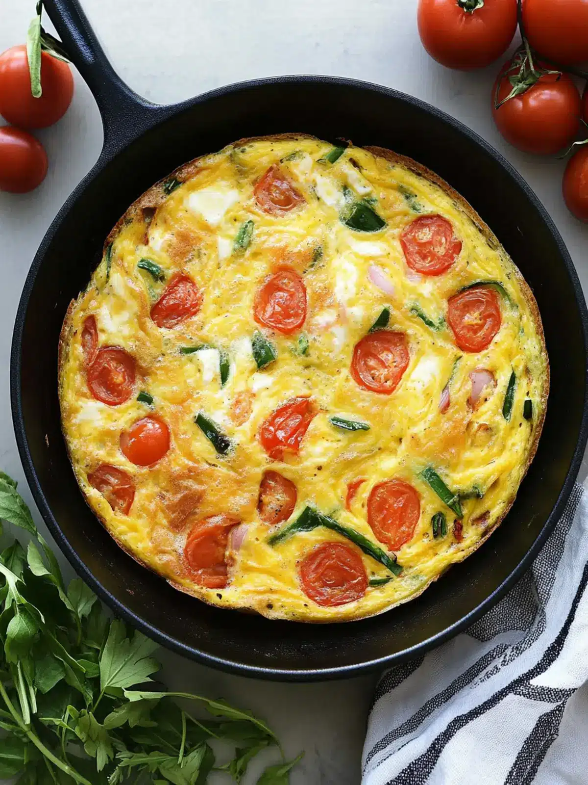 Delicious Veggie Frittata for Quick, Flavor-Packed Meals 3 Frittata