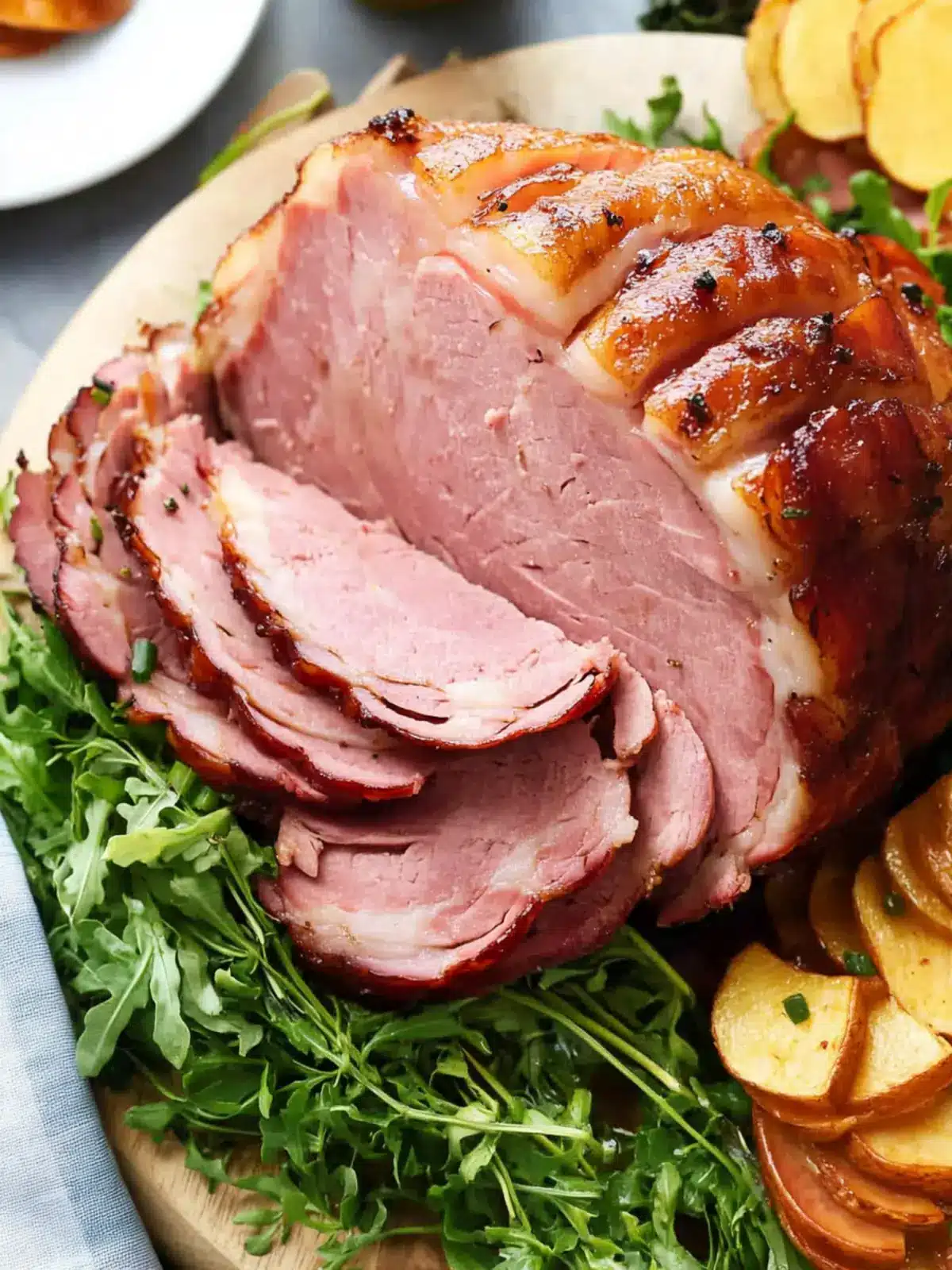 Irresistible Crock Pot Ham with Sweet Maple Glaze 5 Crock Pot Ham