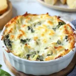 Cheesy Baked Spinach Artichoke Dip: Irresistible Comfort Food 9 Cheesy baked spinach artichoke dip
