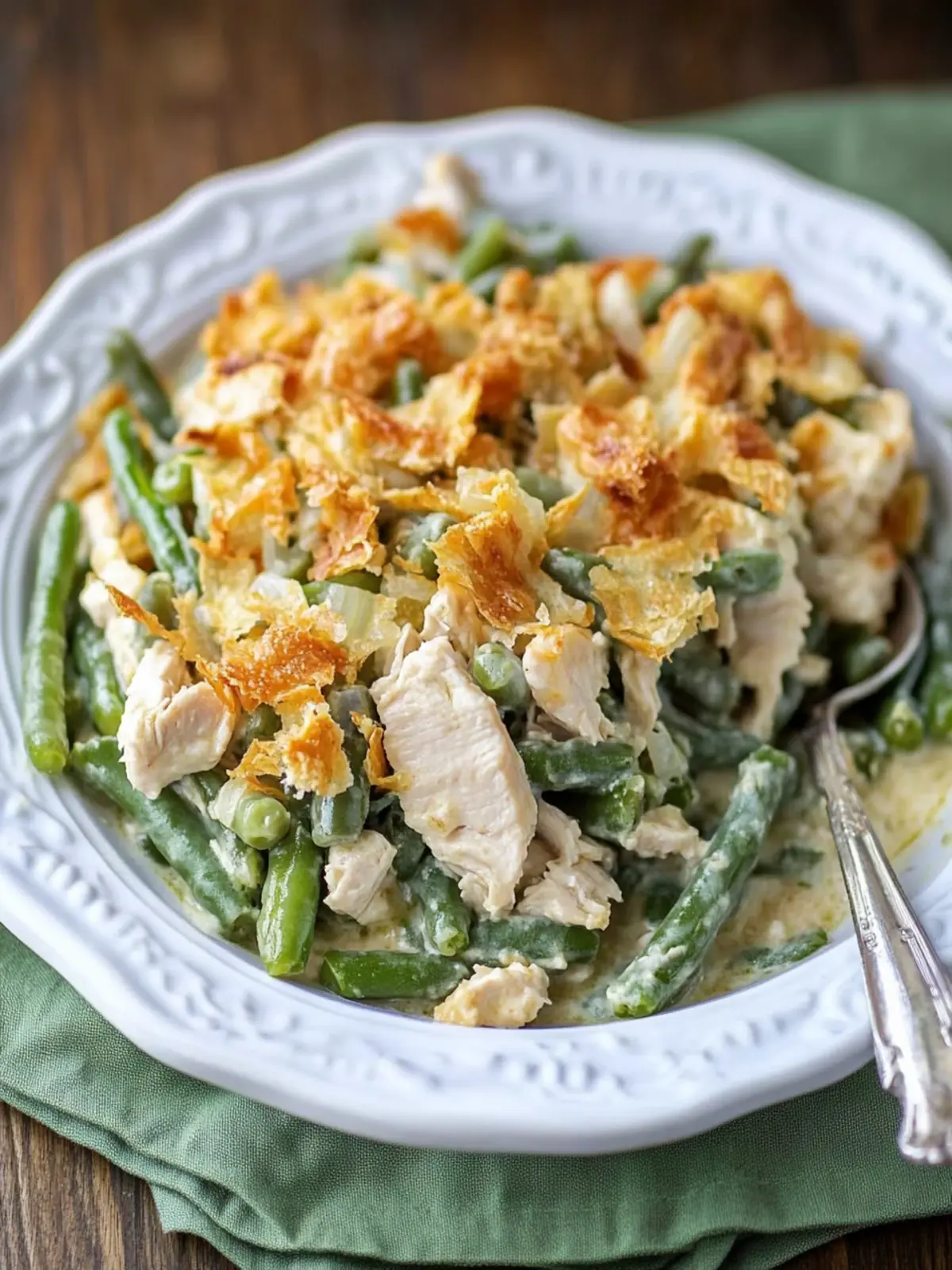 Irresistible Chicken Green Bean Casserole for Cozy Nights 5 Chicken Green Bean Casserole