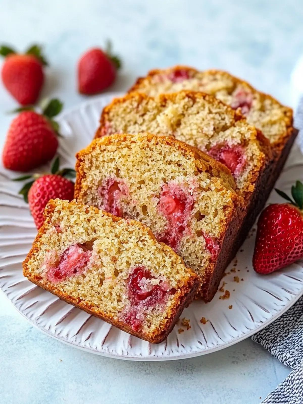 Delicious Homemade Strawberry Bread That’s Bursting with Flavor 2 Strawberry Bread