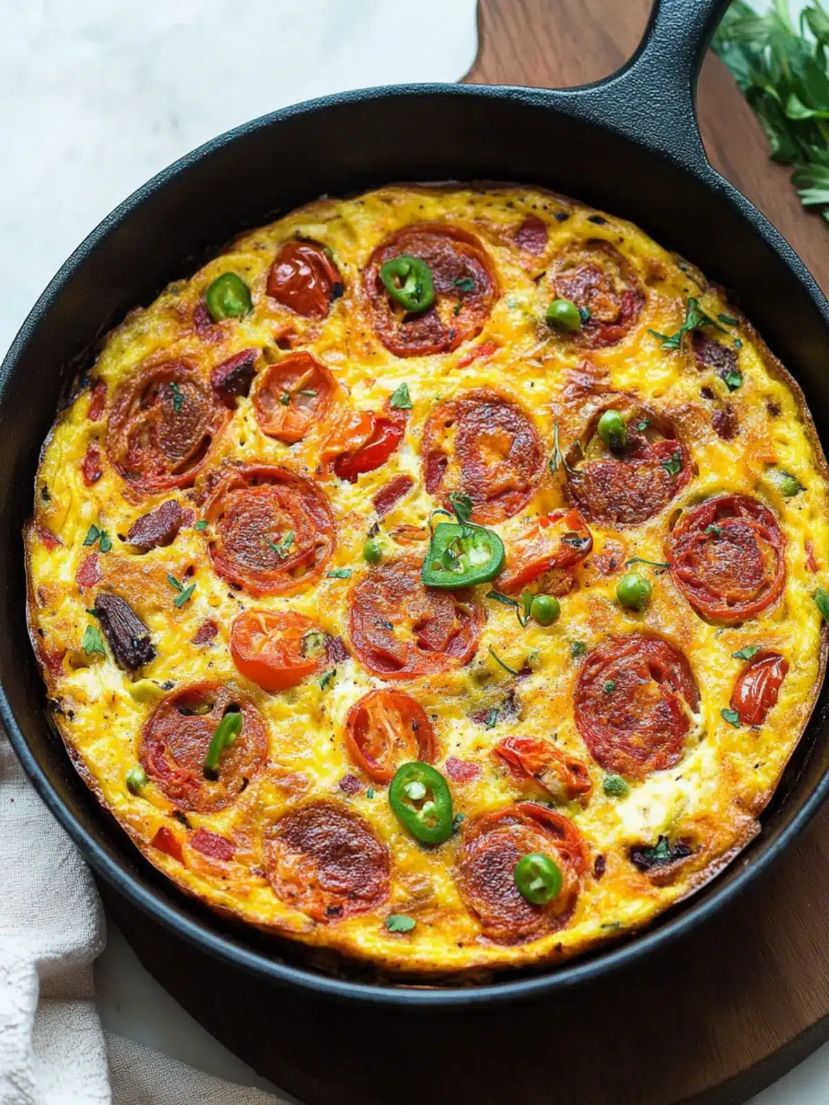 Sizzling Chorizo Frittata for Fast & Flavorful Mornings 4 Chorizo Frittata