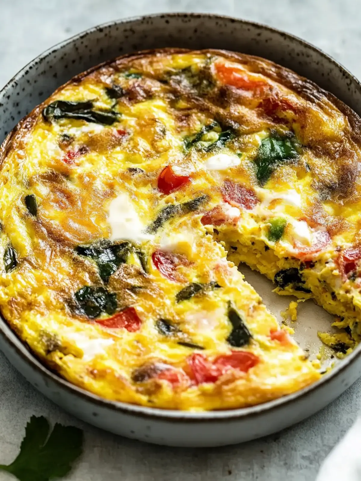 Oven-Baked Frittata: A Delicious Twist on Breakfast Brunch! 4 Oven-Baked Frittata
