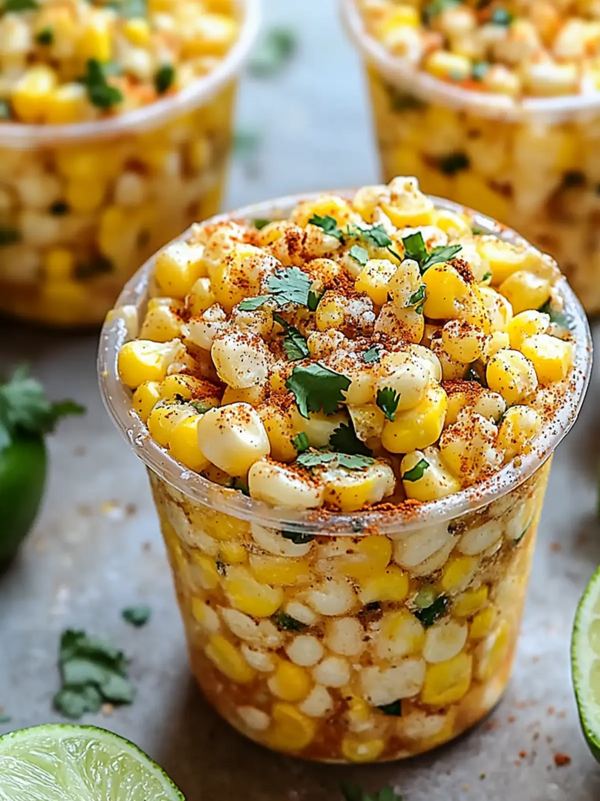 Savor the Flavor: Easy Mexican Street Corn Cups Recipe 4 Mexican Street Corn Cups