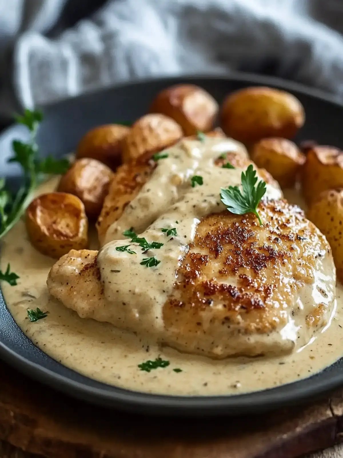 Creamy Ranch Chicken and Potatoes: Comfort Food Bliss 2 Creamy Ranch Chicken