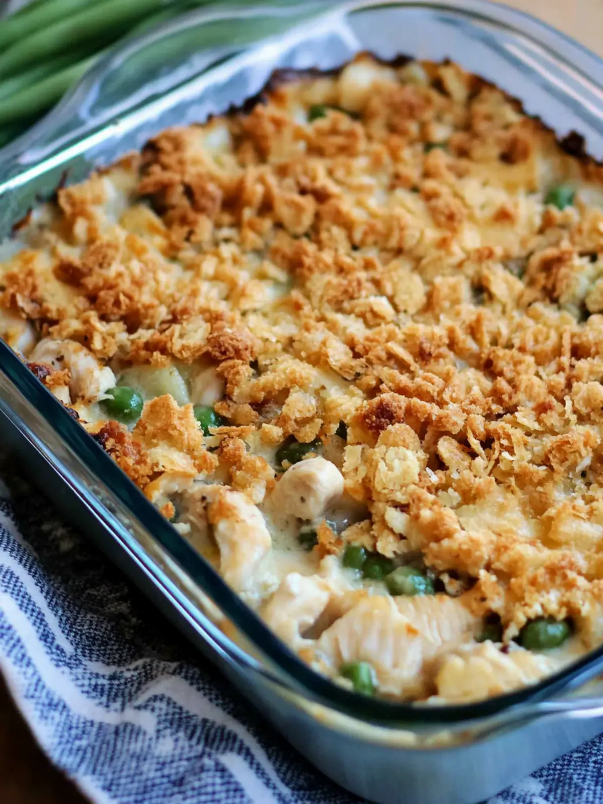 Delicious Chicken & Green Bean Casserole for Cozy Nights 2 Chicken & Green Bean Casserole