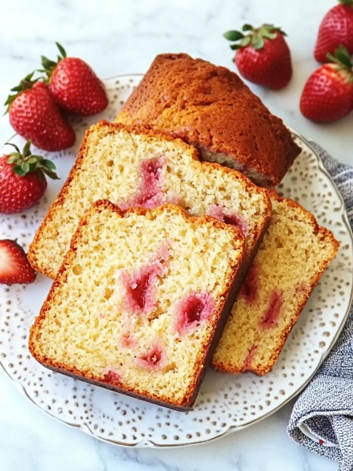 Delicious Homemade Strawberry Bread That’s Bursting with Flavor 3 Strawberry Bread