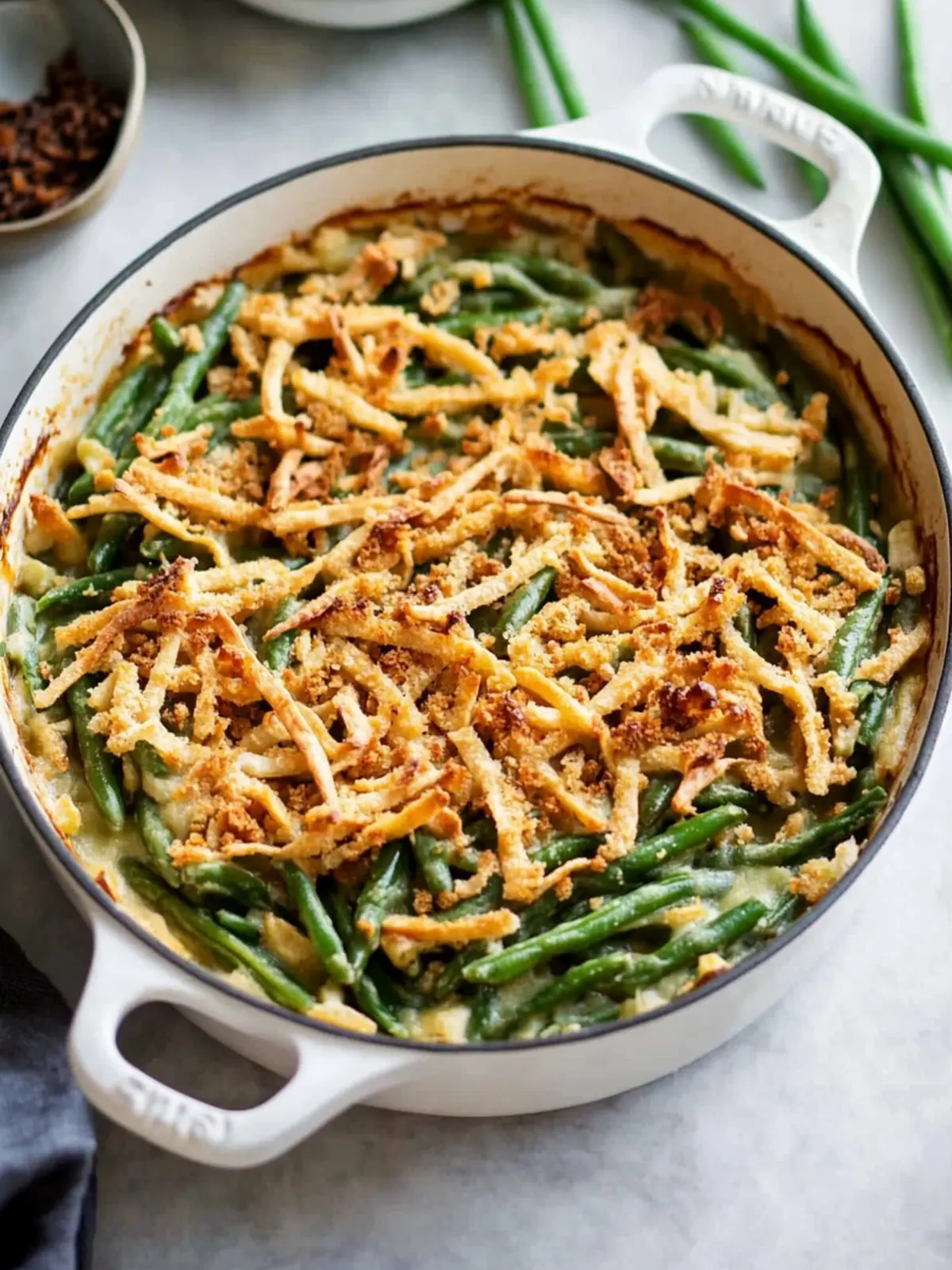 Savory Vegan Green Bean Casserole for Cozy Nights 5 Vegan Green Bean Casserole