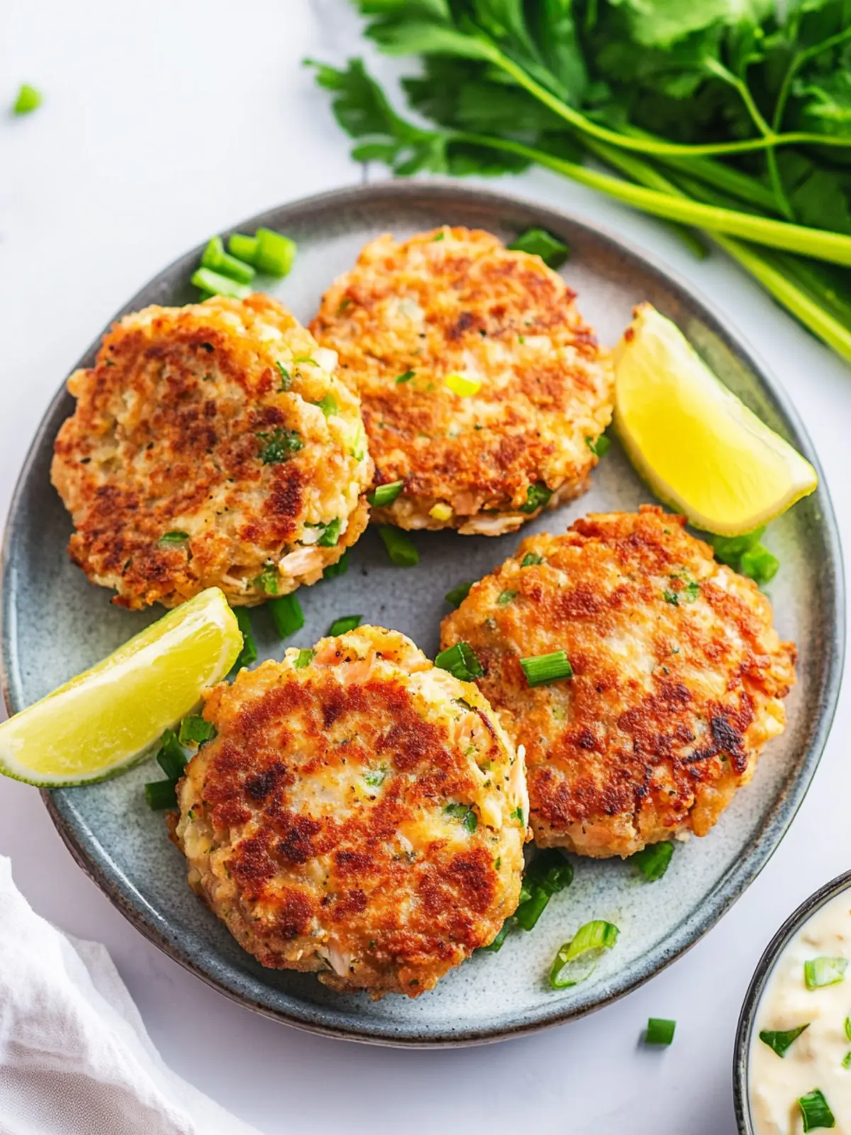 Irresistible Canned Salmon Patties with Zesty Sauce Delight 2 Canned Salmon Patties