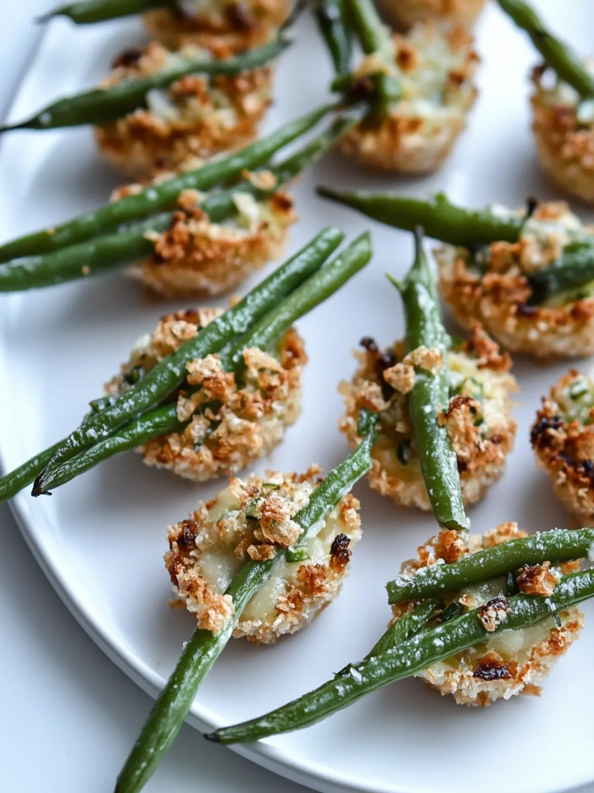 Crispy Green Bean Casserole Bites You Can't Resist 2 Green Bean Casserole Bites