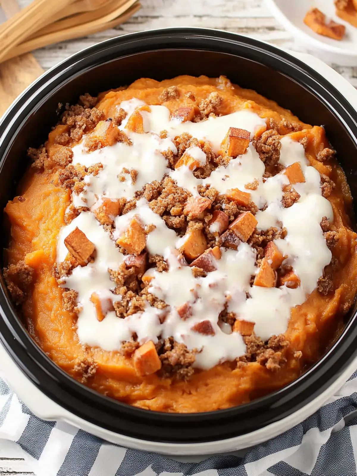 Irresistible Crockpot Sweet Potato Casserole You'll Love 5 Crockpot Sweet Potato Casserole