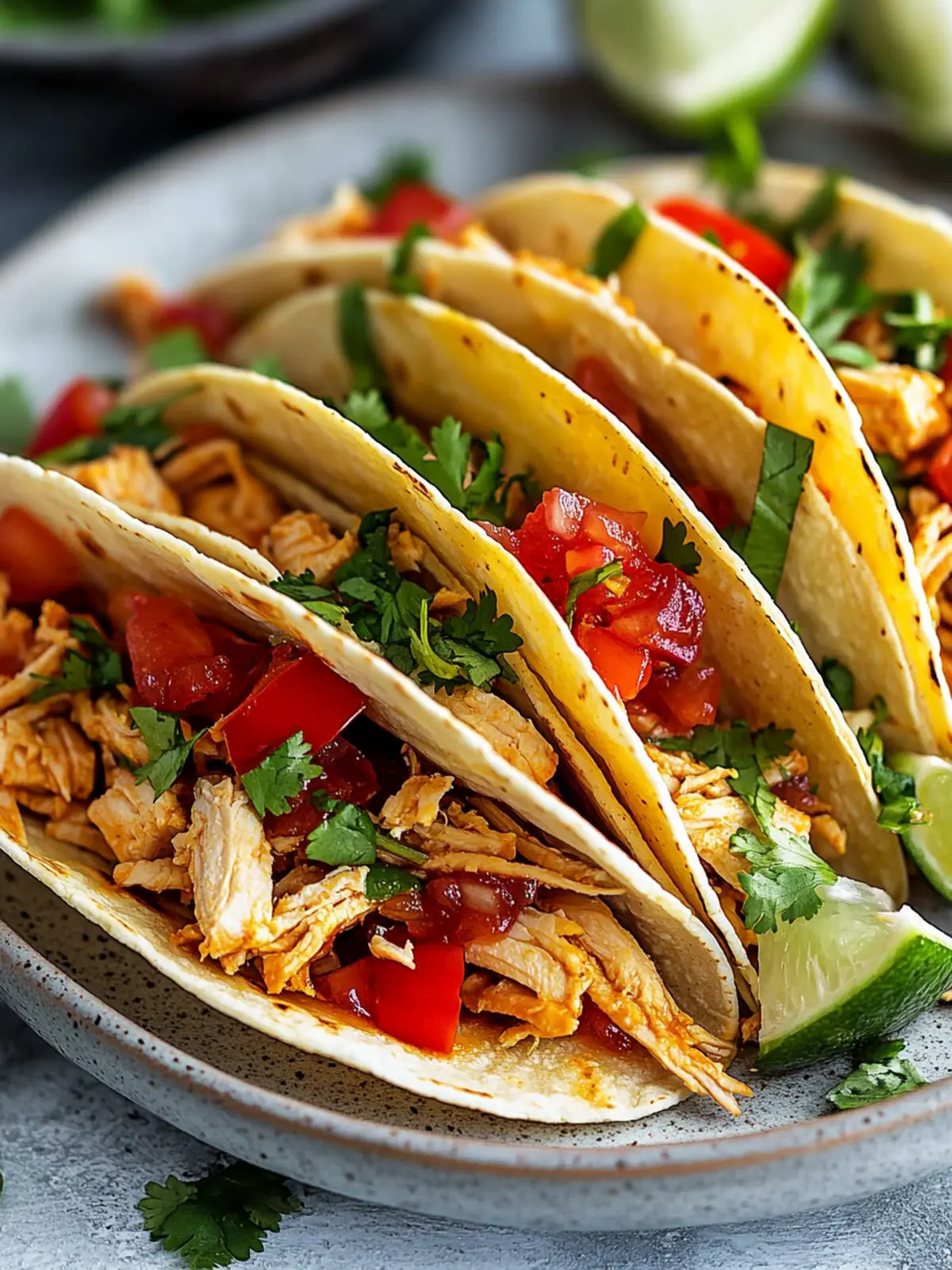 Mouthwatering Crockpot Chicken Tacos You’ll Crave Every Week 3 Crockpot Chicken Tacos