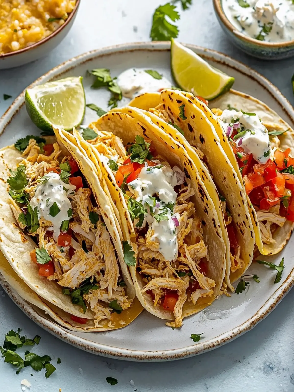 Savory Chicken Tacos with Shredded Chicken You’ll Love 4 Chicken Tacos with Shredded Chicken