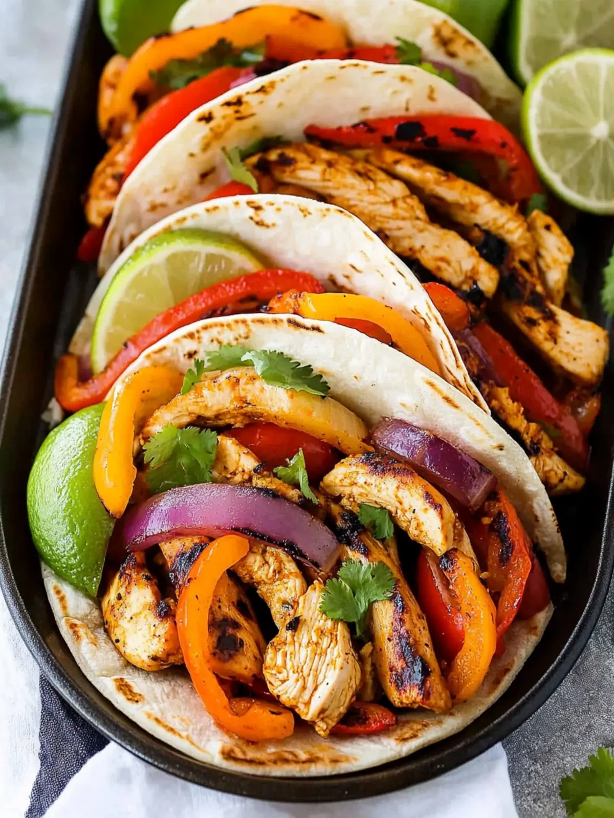 Sizzle Up Flavorful Grilled Chicken Fajitas at Home 4 Grilled Chicken Fajitas
