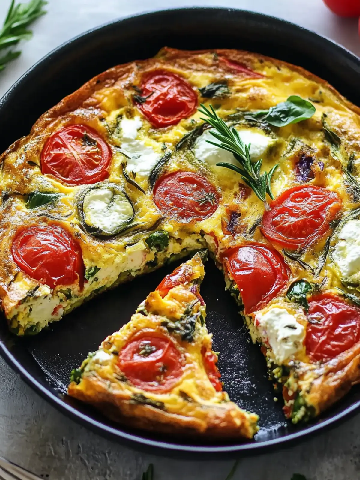 Mediterranean Frittata Veggie: Wholesome and Flavorful Delight 5 Mediterranean Frittata Veggie