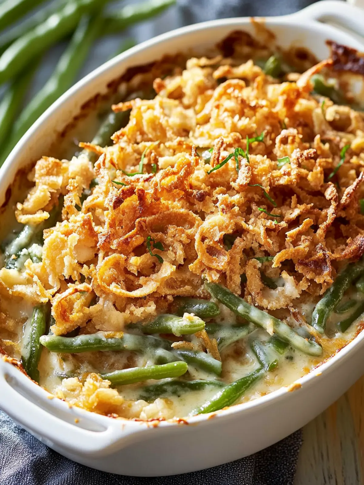 Ultimate Campbell’s Green Bean Casserole You'll Crave Forever 5 Campbell’s Green Bean Casserole