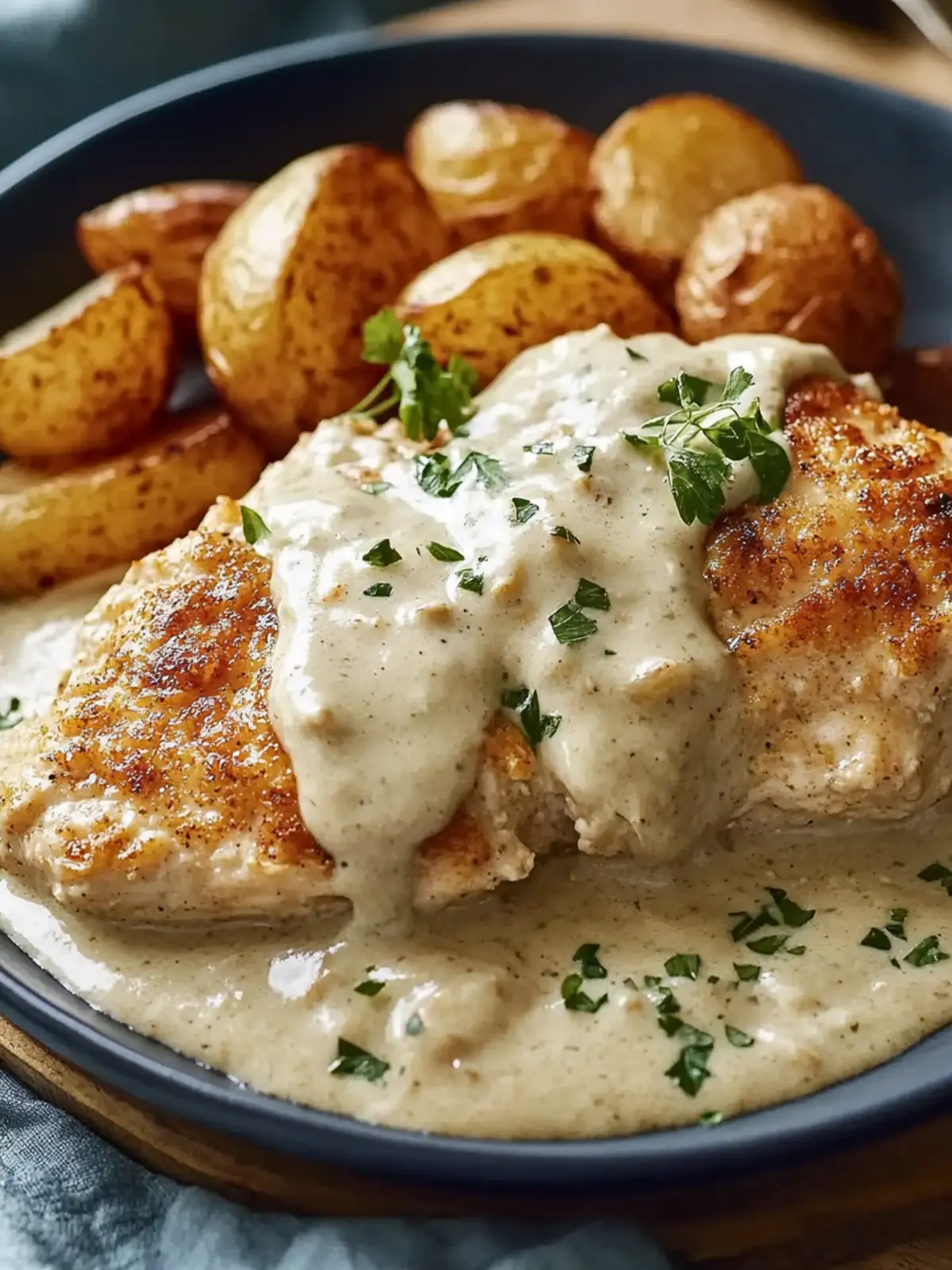 Creamy Ranch Chicken and Potatoes: Comfort Food Bliss 3 Creamy Ranch Chicken