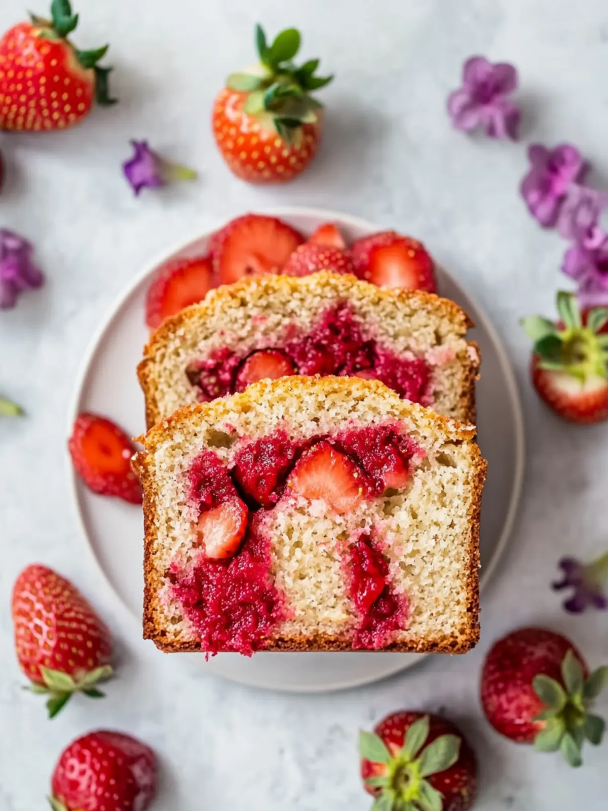 Heavenly Strawberry Bread Recipe for Your Sweet Tooth Cravings 4 Strawberry Bread
