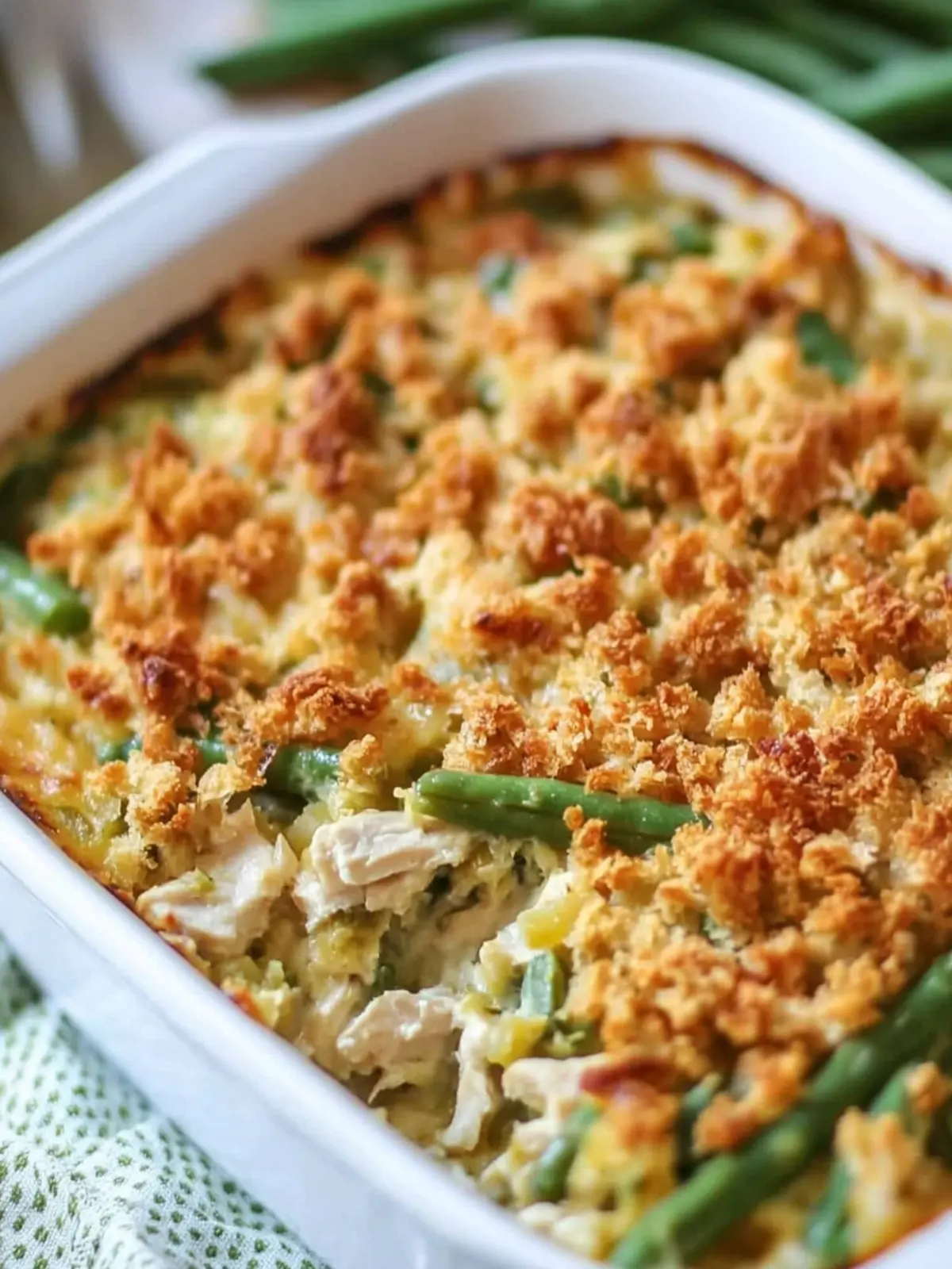 Easy Chicken Green Bean Casserole for Cozy Family Dinners 4 Chicken Green Bean Casserole