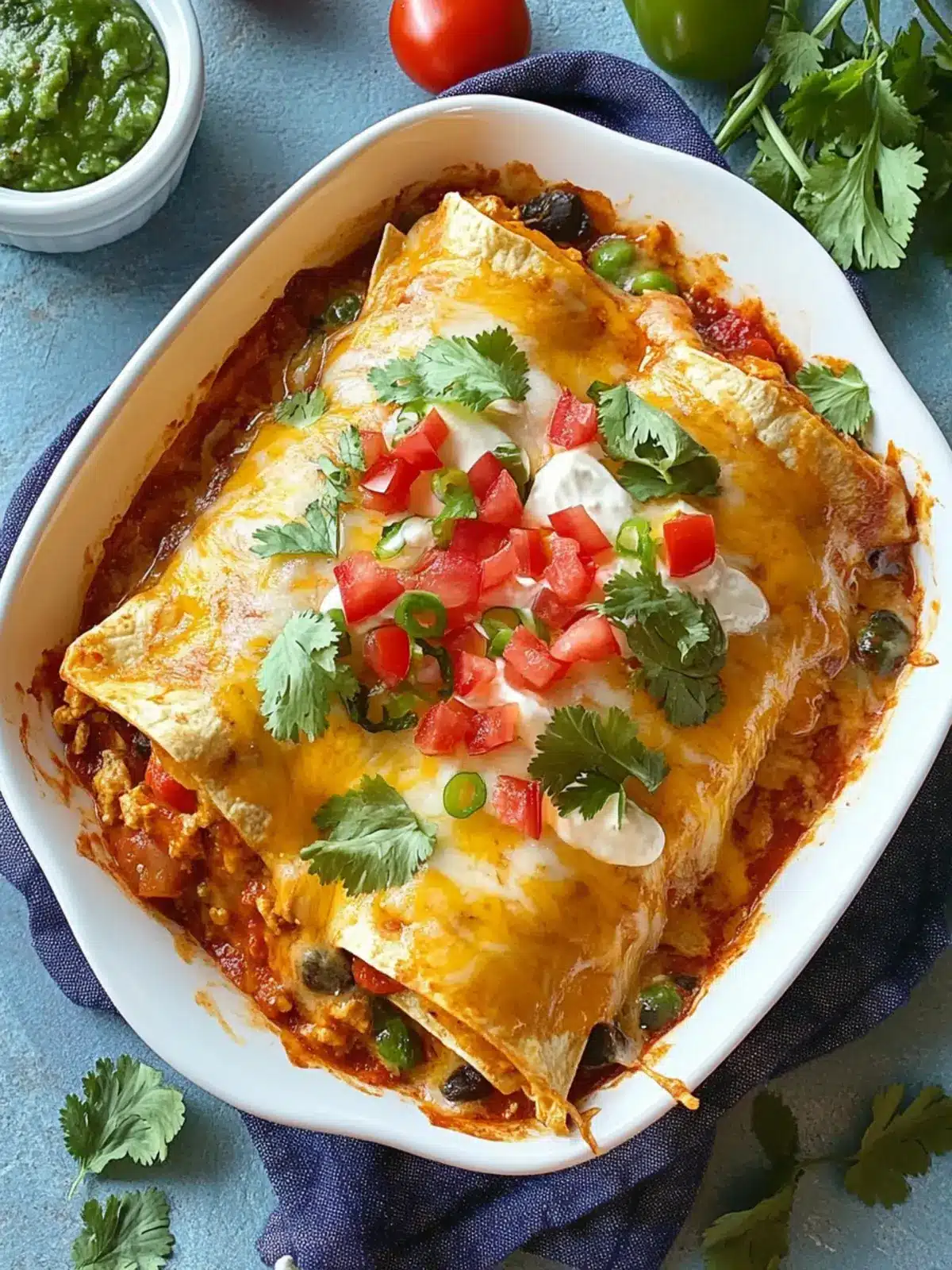 Savory Frozen Burrito Casserole Ready in 35 Minutes! 4 Frozen Burrito Casserole