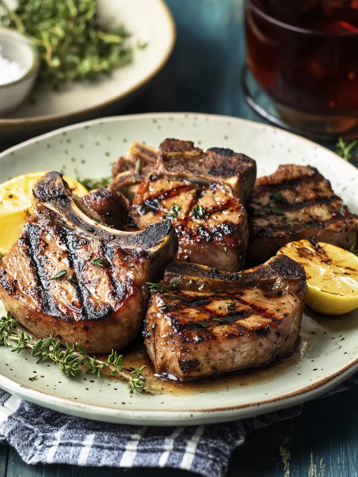 Savory Grilled Pork Chops with a Sweet Maple Twist 3 Grilled Pork Chops