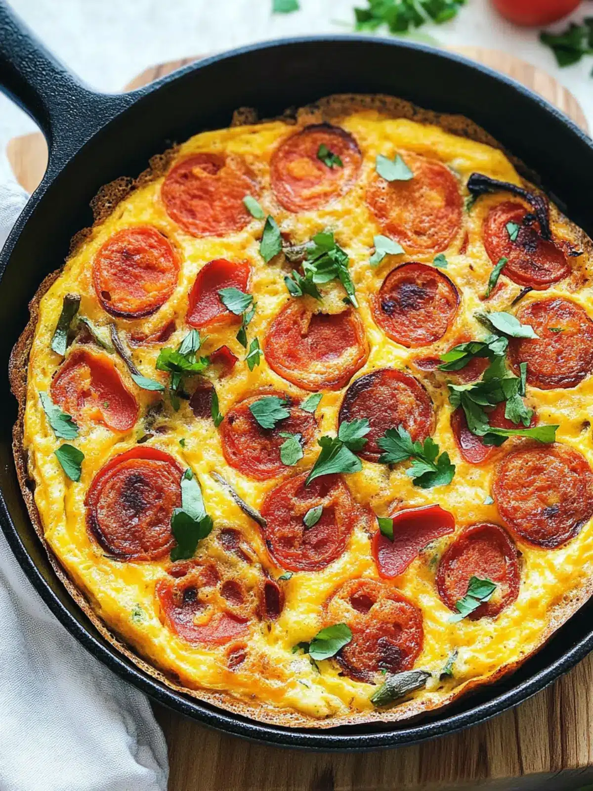 Sizzling Chorizo Frittata for Fast & Flavorful Mornings 2 Chorizo Frittata