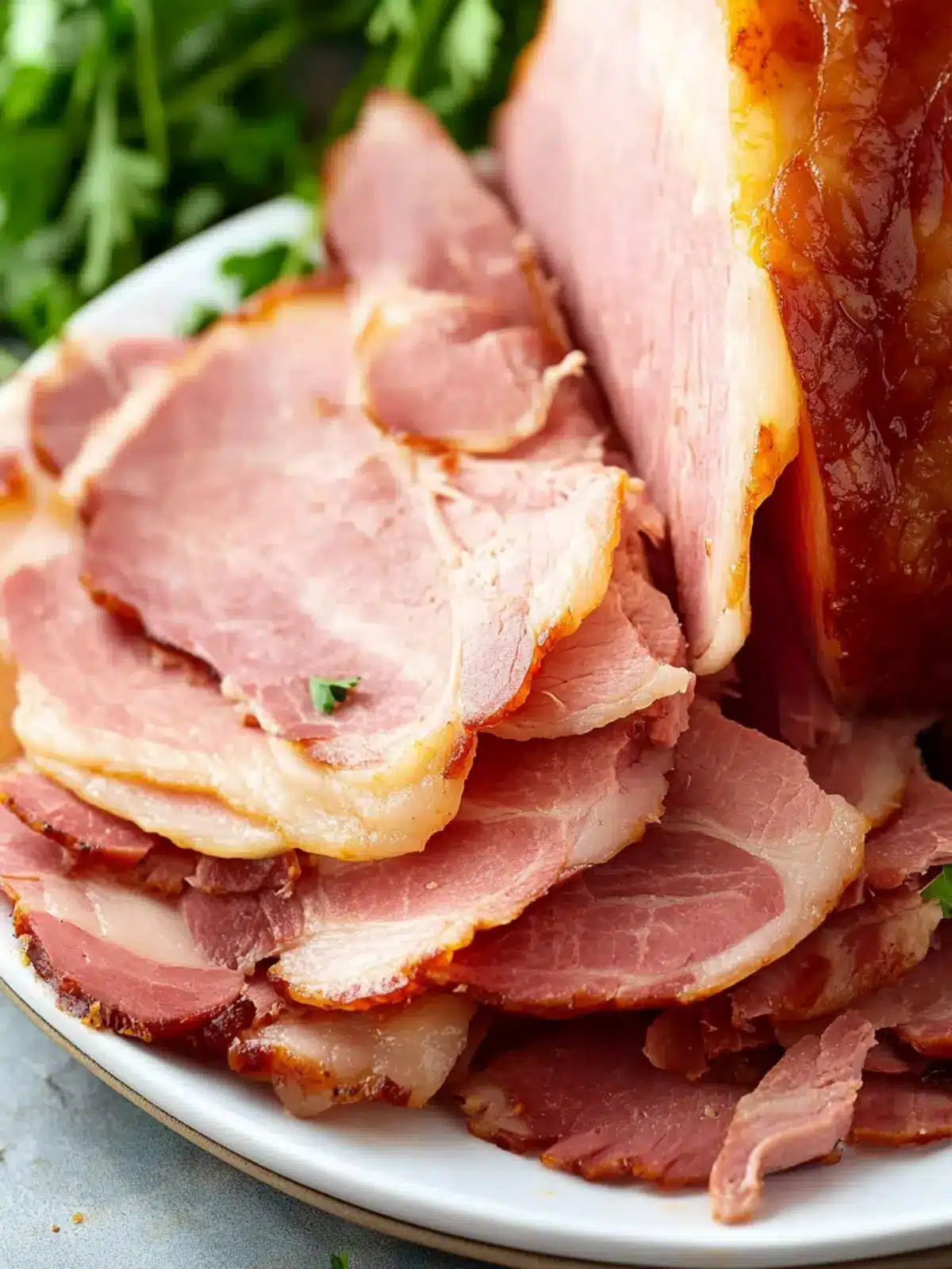 Irresistible Crock Pot Ham with Sweet Maple Glaze 2 Crock Pot Ham