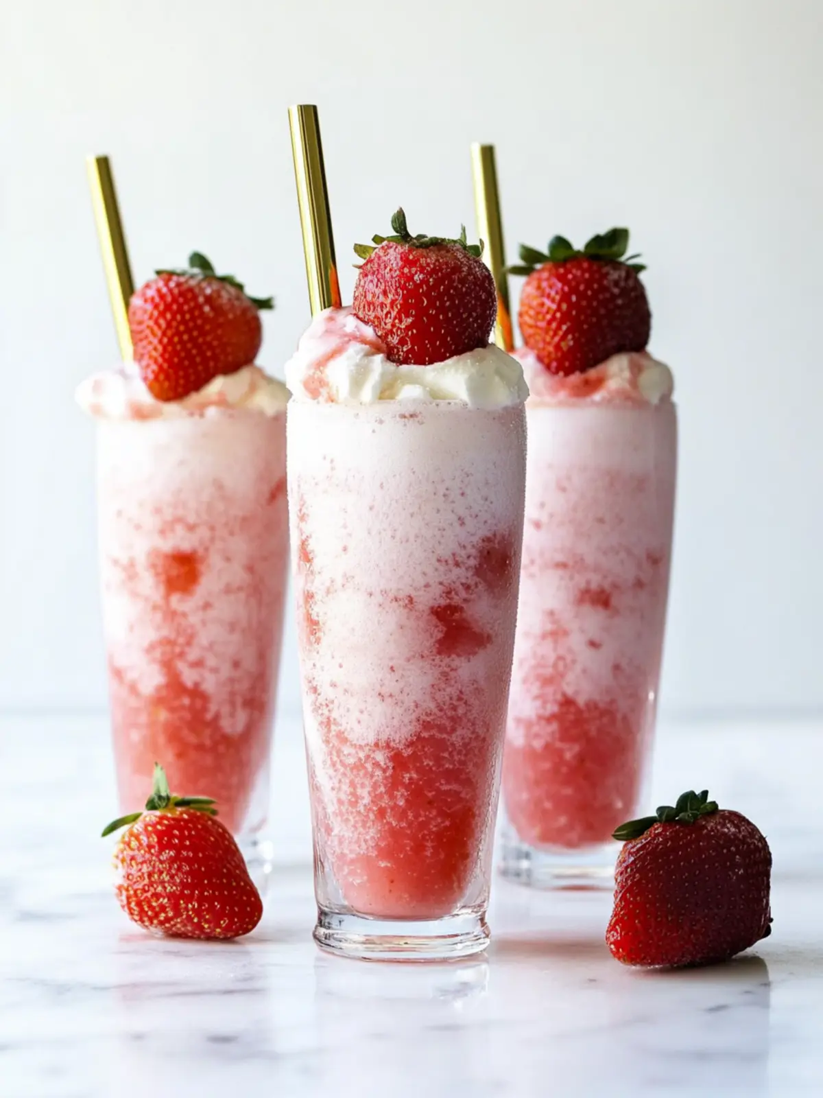 Delicious Strawberry Champagne Floats to Elevate Your Celebrations 5 Strawberry Champagne Floats