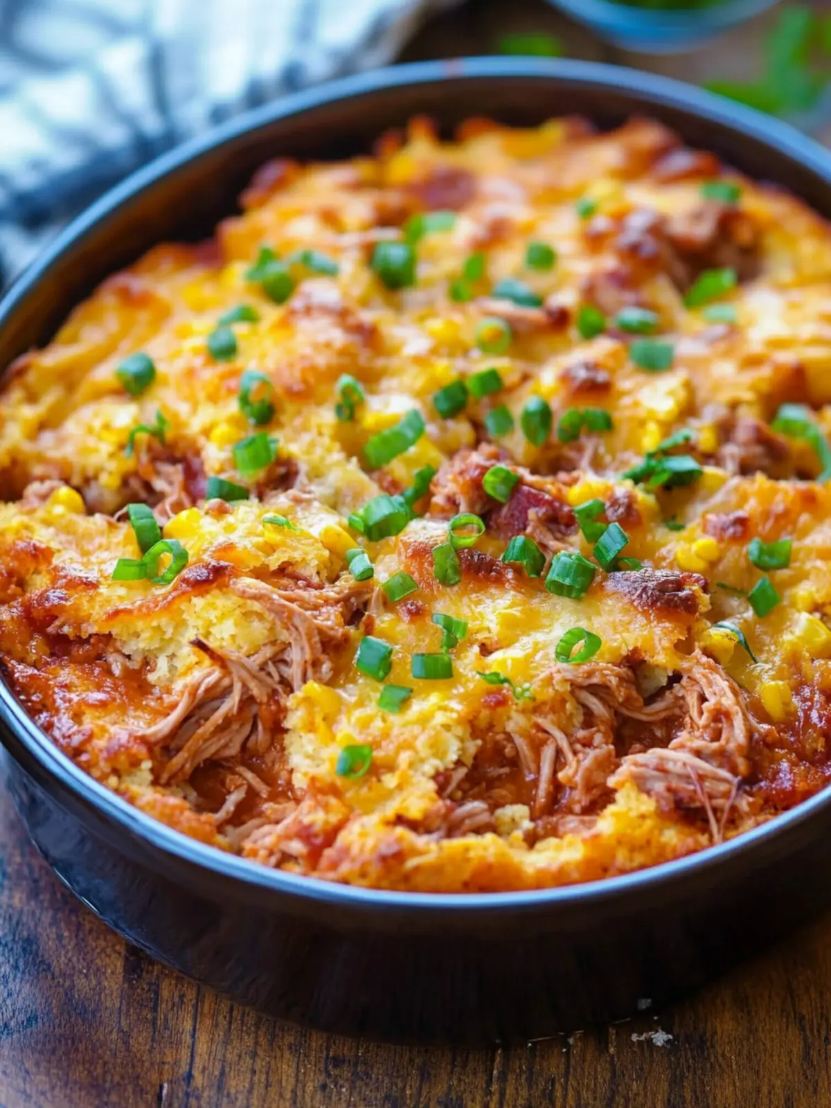 Pulled Pork Cornbread Casserole: Comfort Food Made Easy 4 Pulled Pork Cornbread Casserole