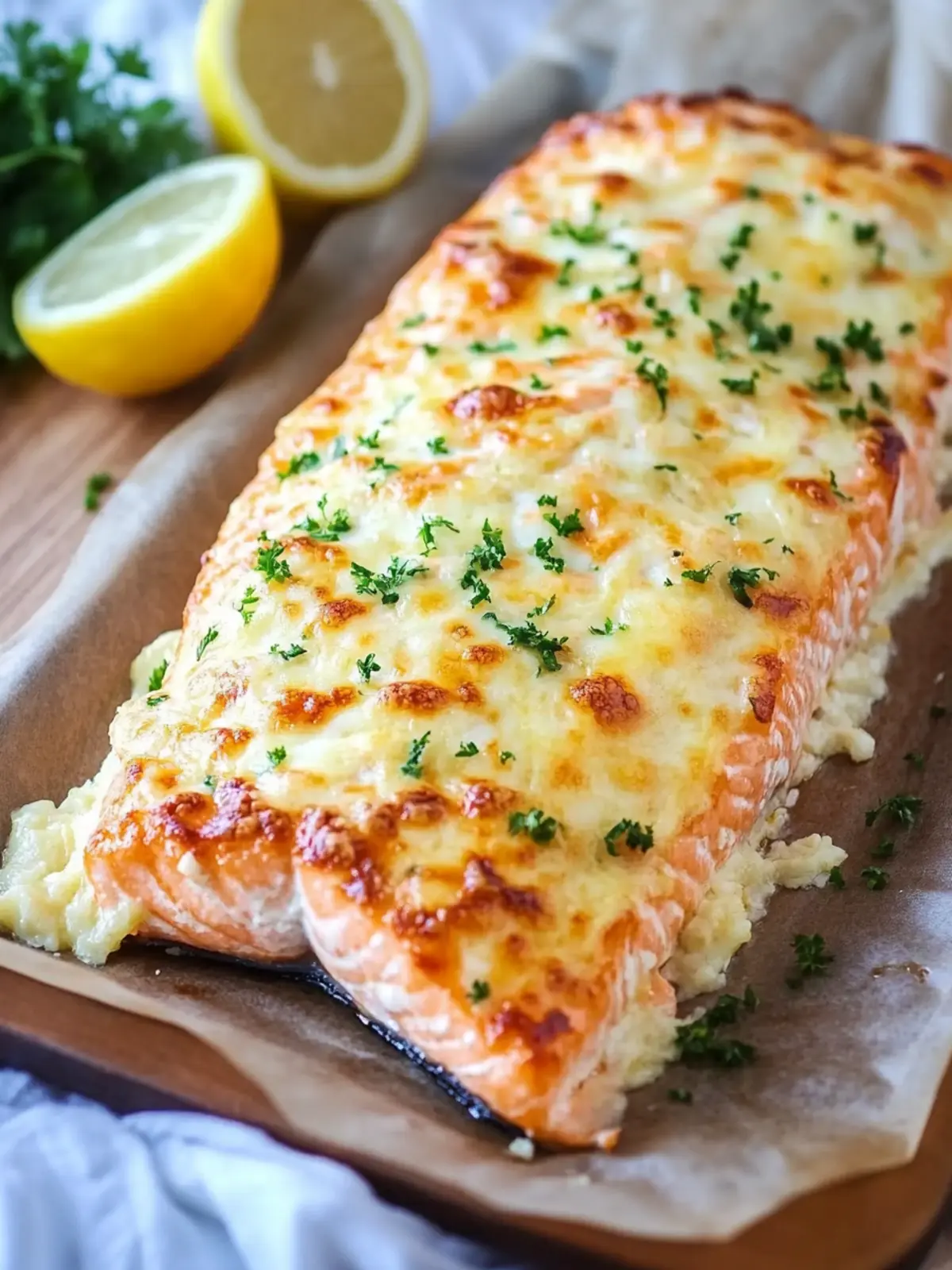 Cheesy Baked Salmon Recipe for a Quick Weeknight Delight 2 Cheesy Baked Salmon
