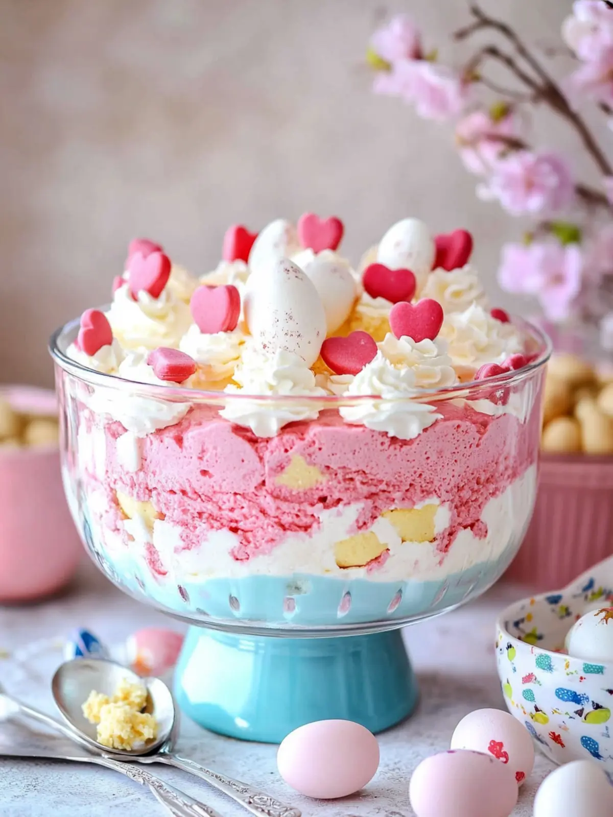 Easter Pink Velvet Cheesecake Trifle That'll Delight Everyone 3 Easter Pink Velvet Cheesecake Trifle