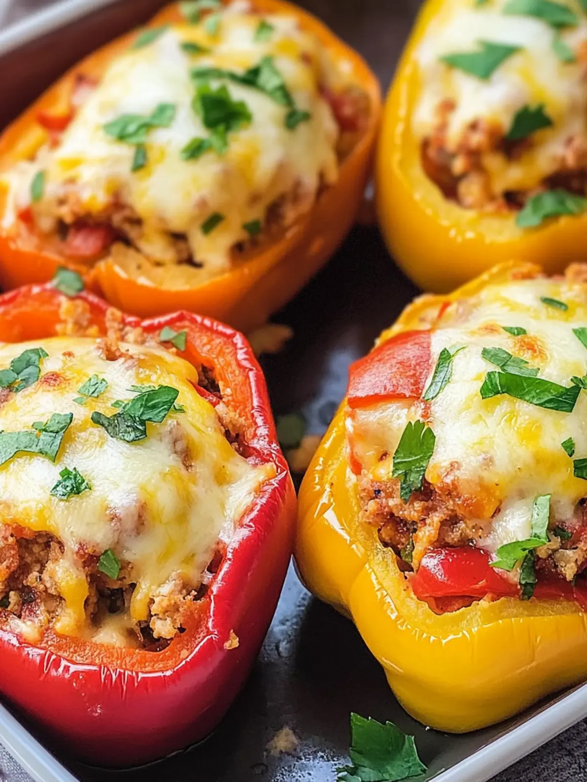 Delicious Stuffed Peppers for a Cozy Home-Cooked Meal 3 Stuffed Peppers