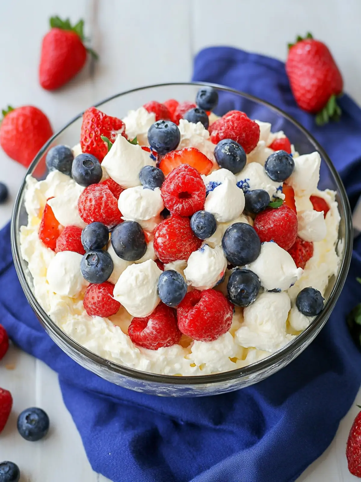Red, White, and Blue Cheesecake Salad: A Festive Delight 5 Red, White, and Blue Cheesecake Salad