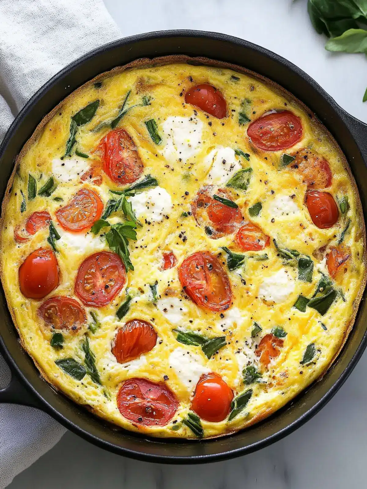 Delicious Veggie Frittata for Quick, Flavor-Packed Meals 5 Frittata