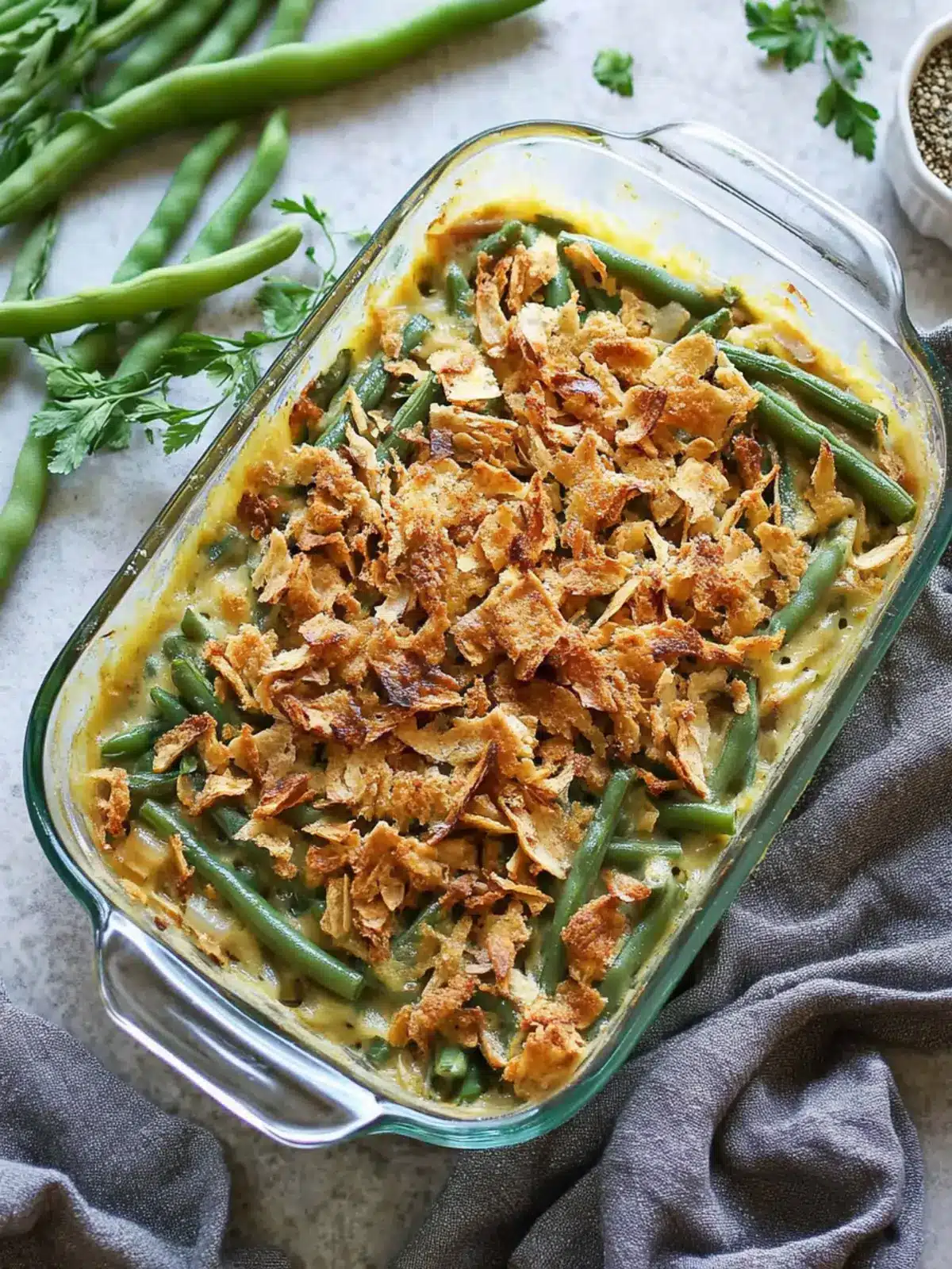 Savory Green Bean Casserole Your Family Will Love 3 Green Bean Casserole