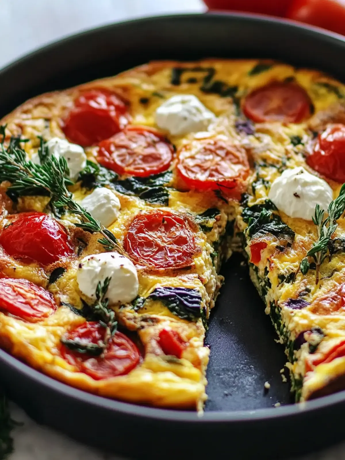Mediterranean Frittata Veggie for an Easy Weeknight Meal 3 Mediterranean Frittata Veggie