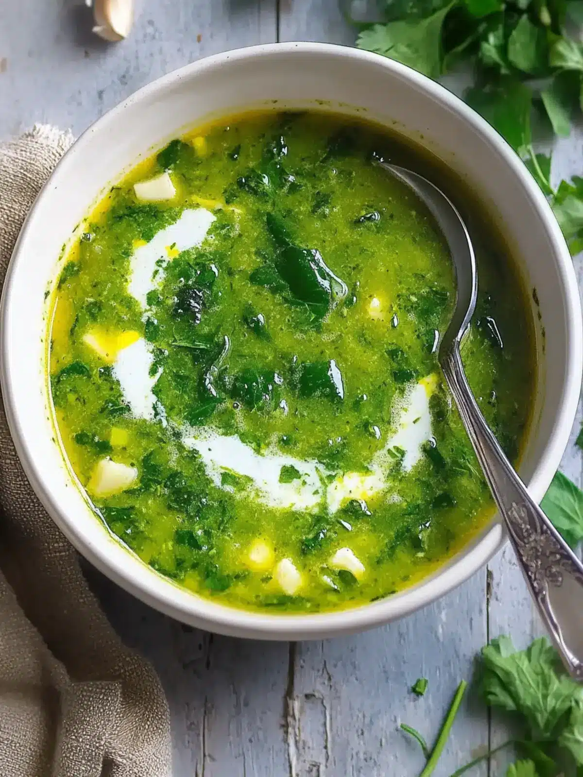 Delicious Green Borscht: Vibrant Spinach Soup Made Easy 5 Green Borscht (Ukrainian Spinach Soup)