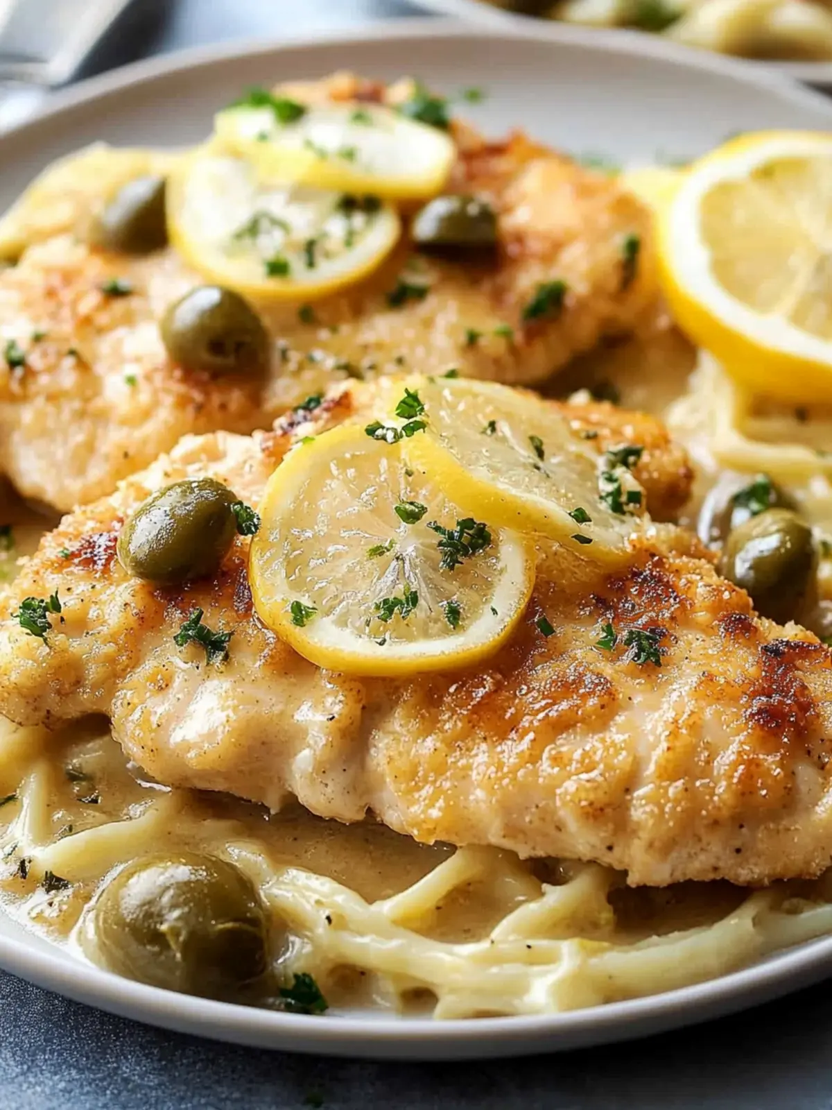 Copycat Cheesecake Factory Chicken Piccata Made Easy 2 Copycat Cheesecake Factory Chicken Piccata