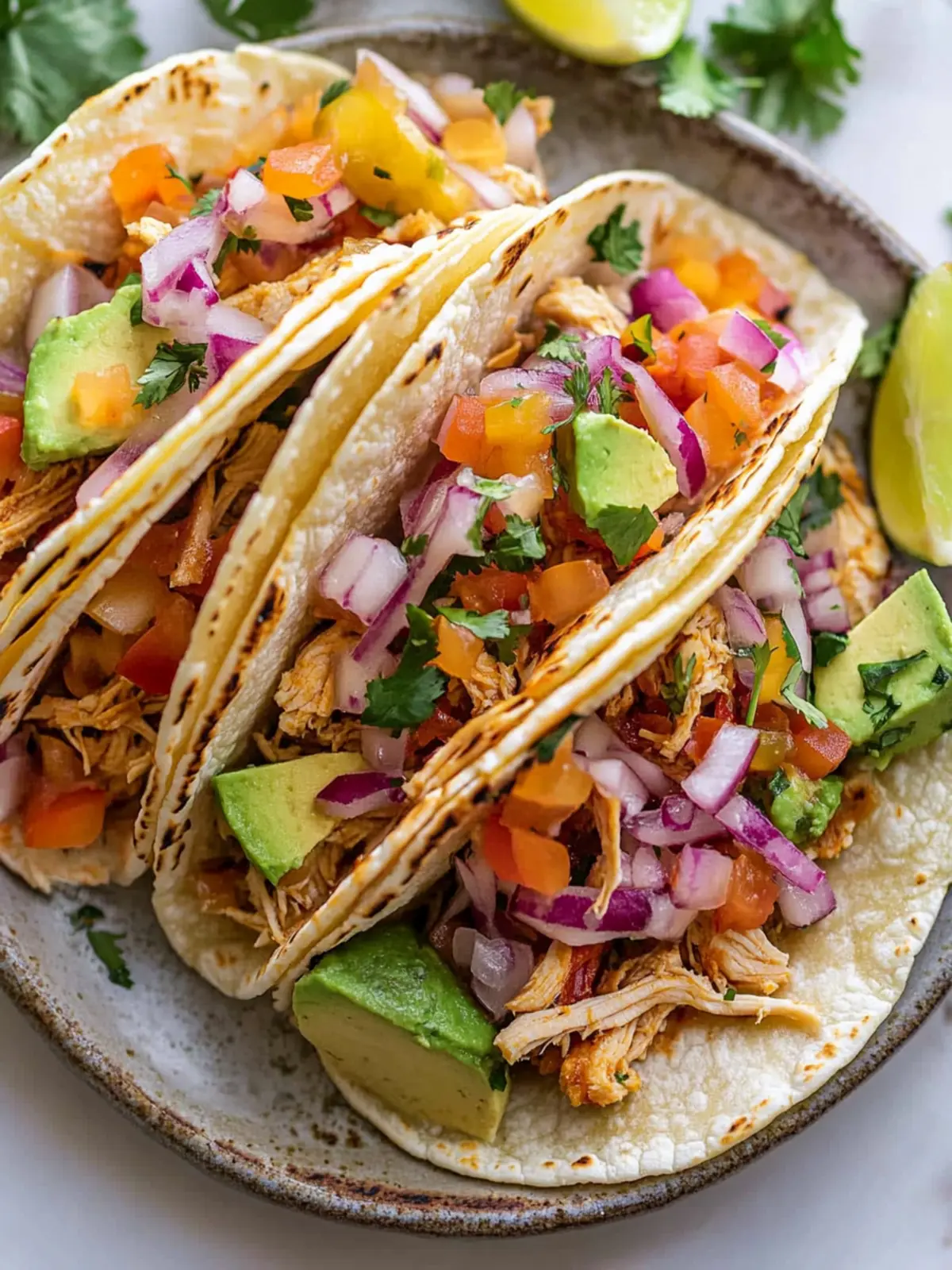 Mouthwatering Crockpot Chicken Tacos You’ll Crave Daily 3 Crockpot Chicken Tacos